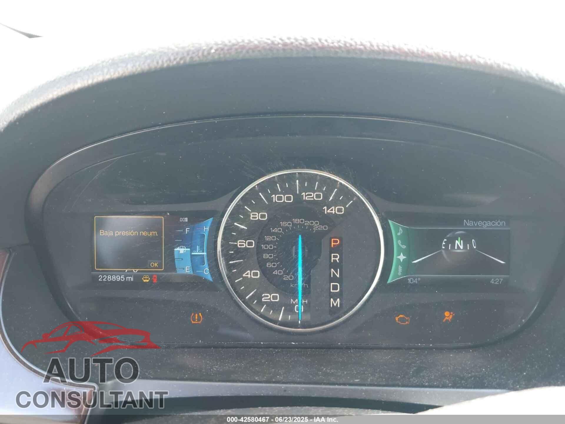 FORD EDGE 2011 - 2FMDK3KC3BBA95431