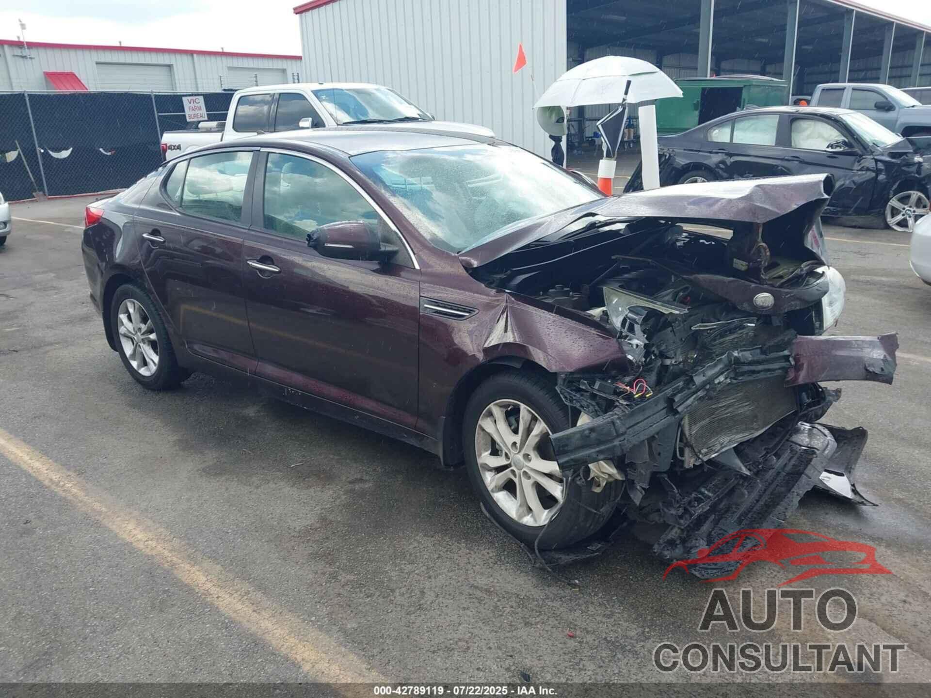 KIA OPTIMA 2013 - 5XXGN4A70DG249373