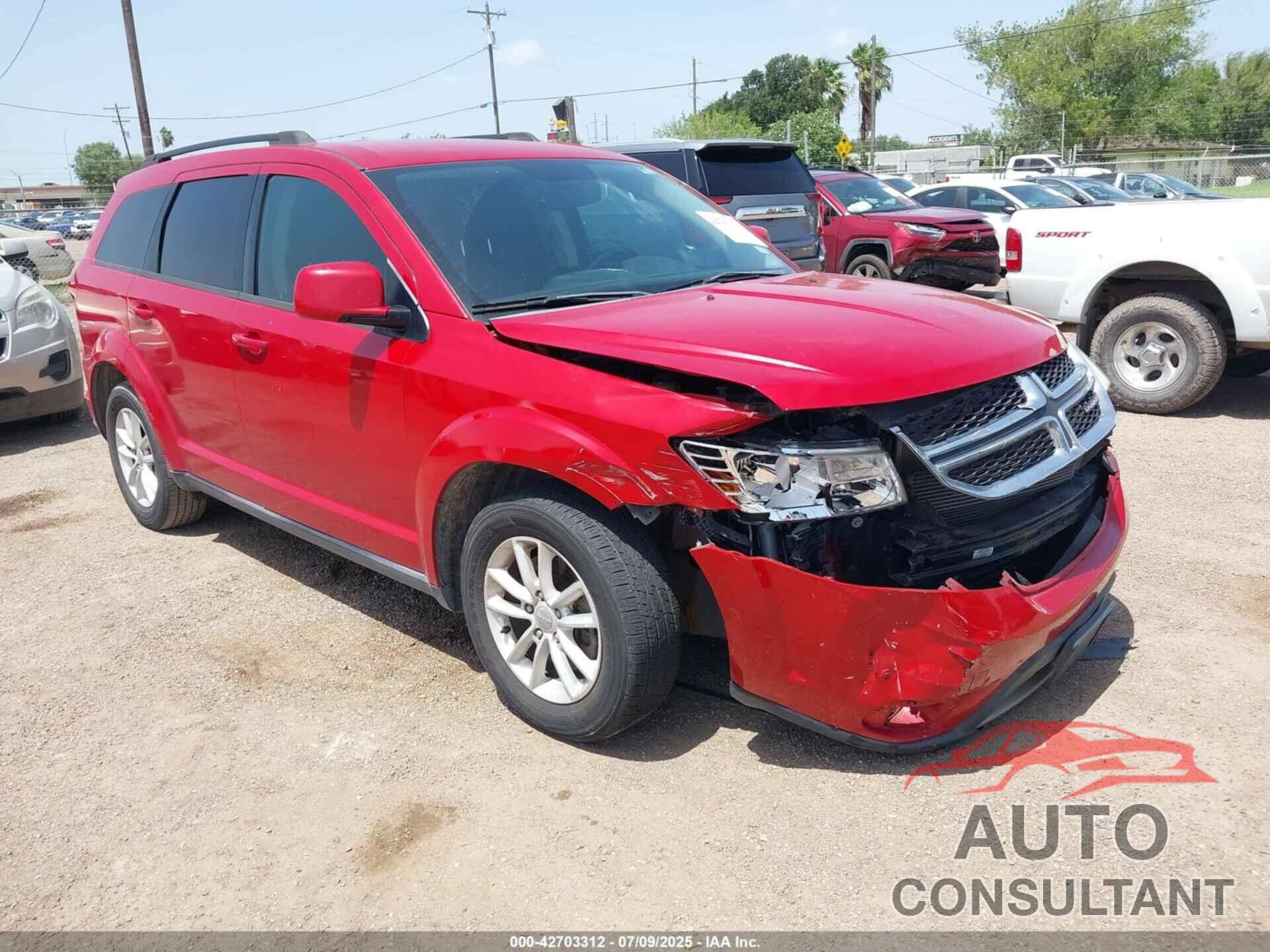 DODGE JOURNEY 2016 - 3C4PDCBB9GT246979