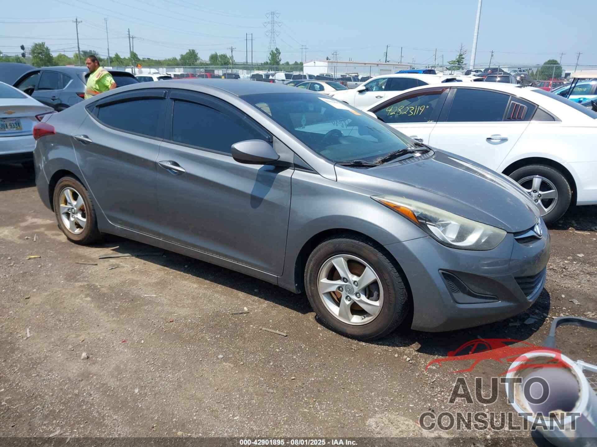HYUNDAI ELANTRA 2014 - 5NPDH4AE6EH521360