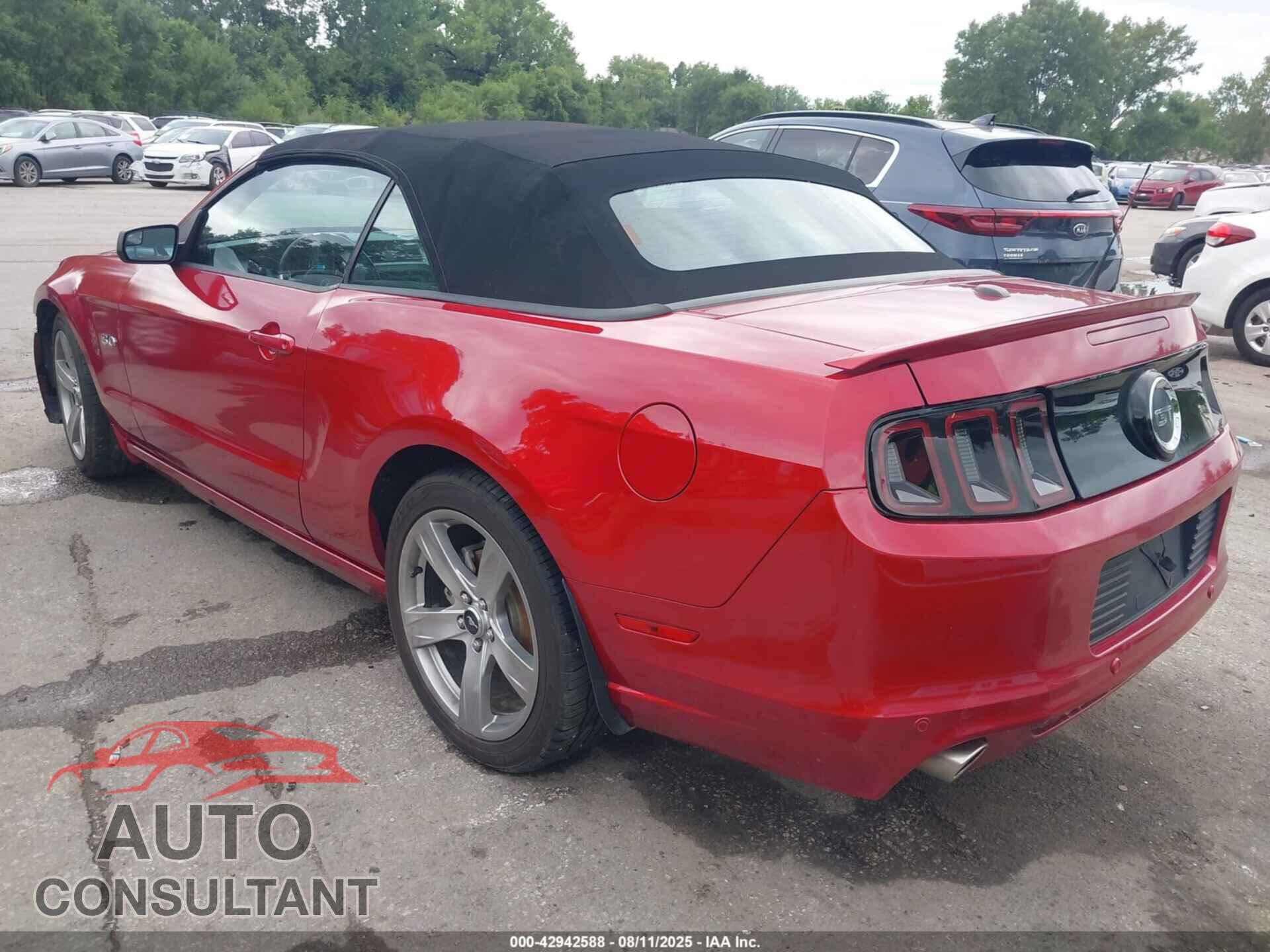 FORD MUSTANG 2013 - 1ZVBP8FF7D5244796