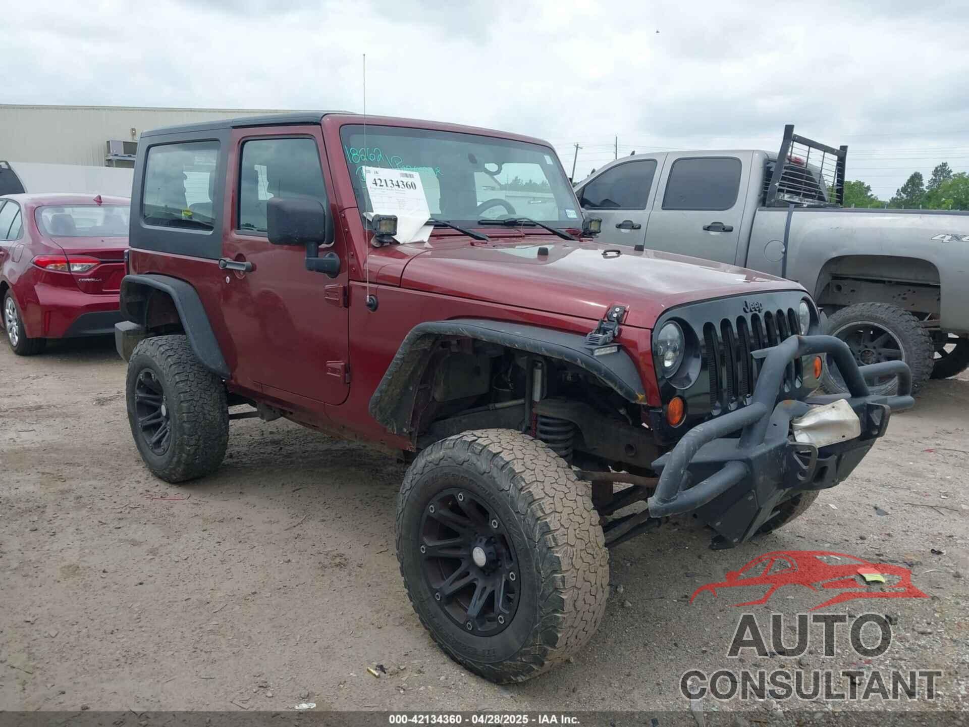 JEEP WRANGLER 2010 - 1J4AA2D16AL151547