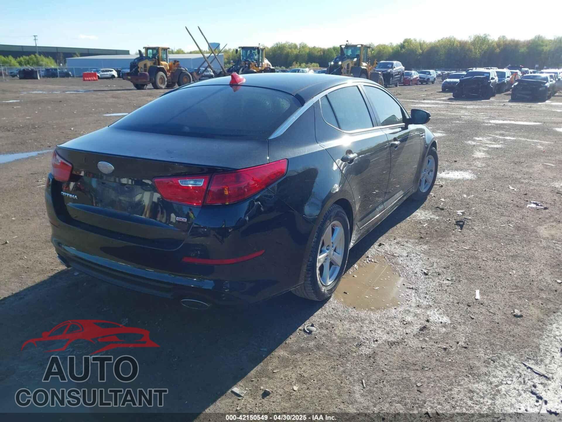 KIA OPTIMA 2015 - KNAGM4A73F5659057