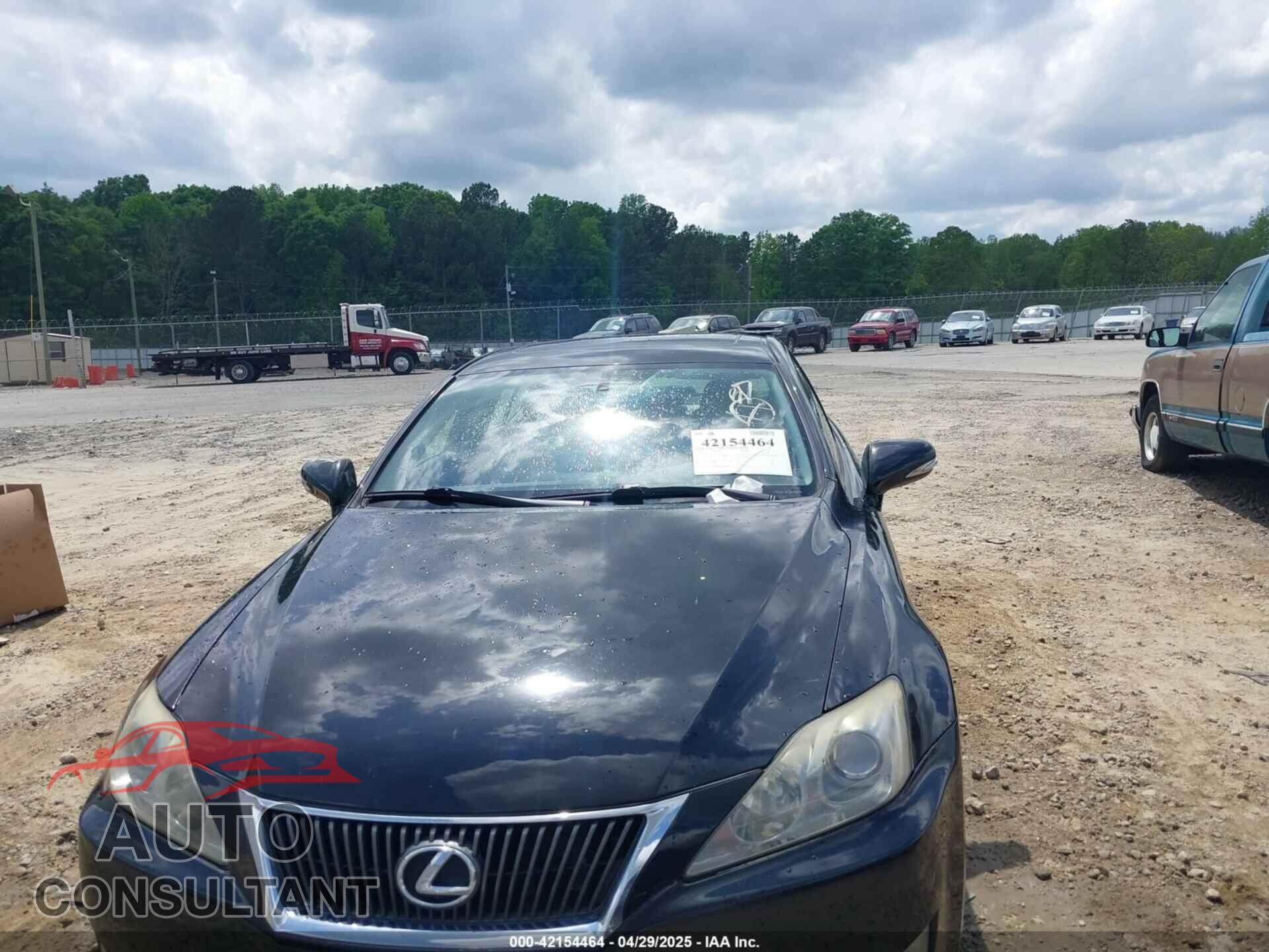 LEXUS IS 250 2010 - JTHBF5C23A5122744