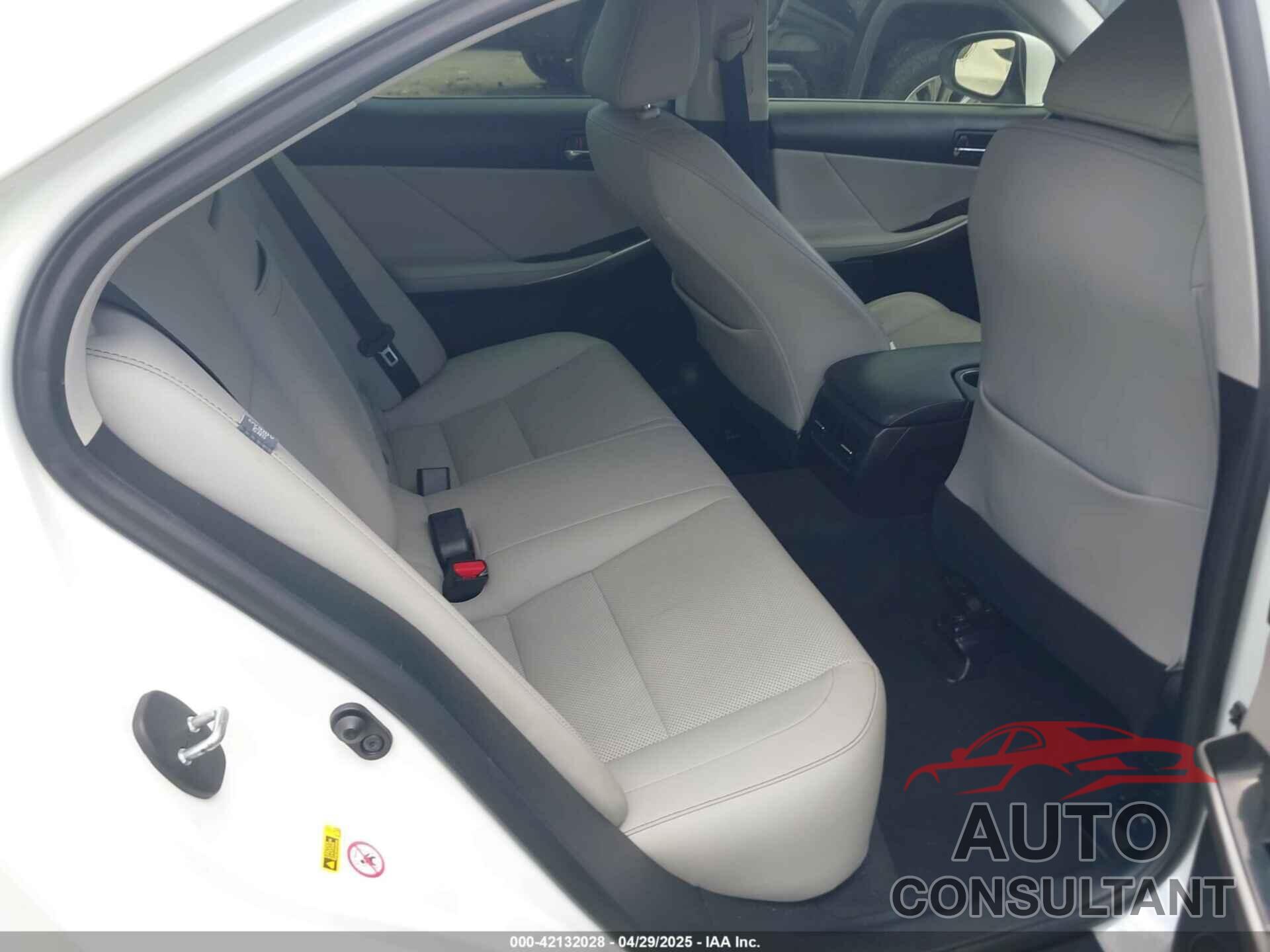 LEXUS IS 250 2015 - JTHBF1D28F5079887
