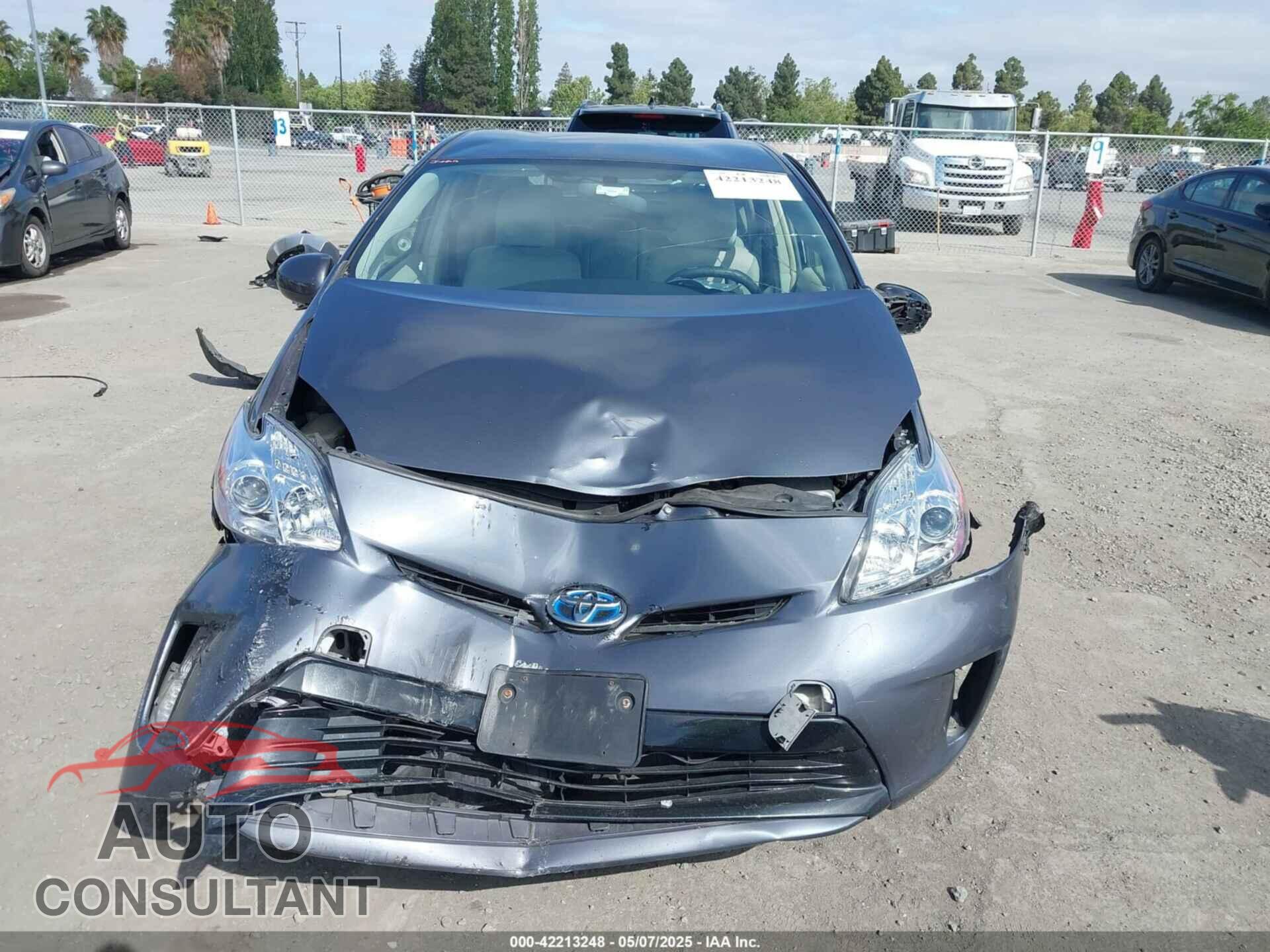 TOYOTA PRIUS 2012 - JTDKN3DU2C1589933