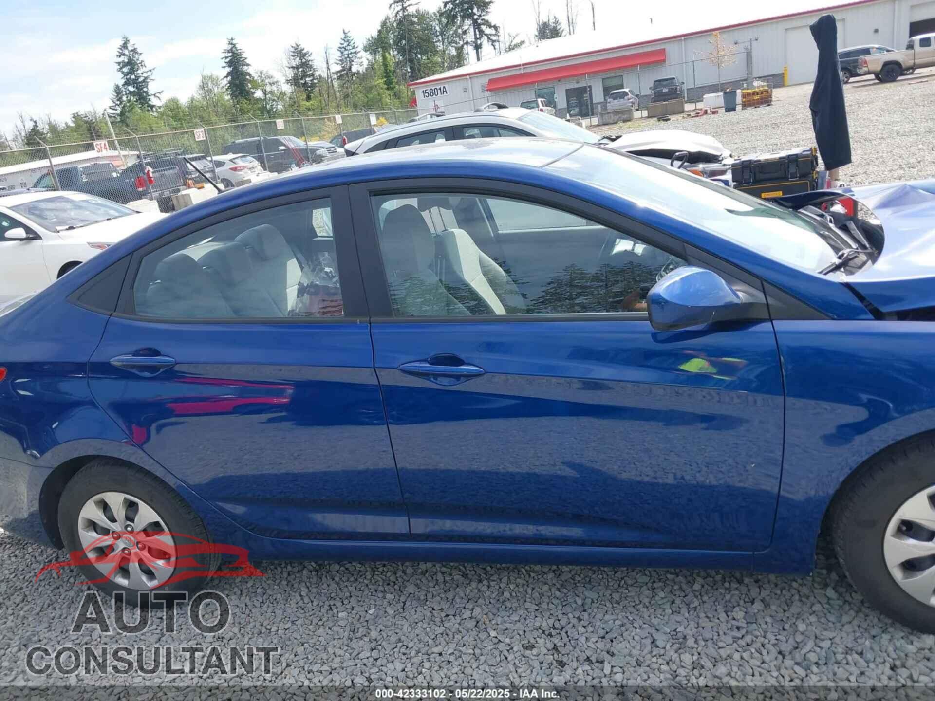 HYUNDAI ACCENT 2016 - KMHCT4AE5GU053135