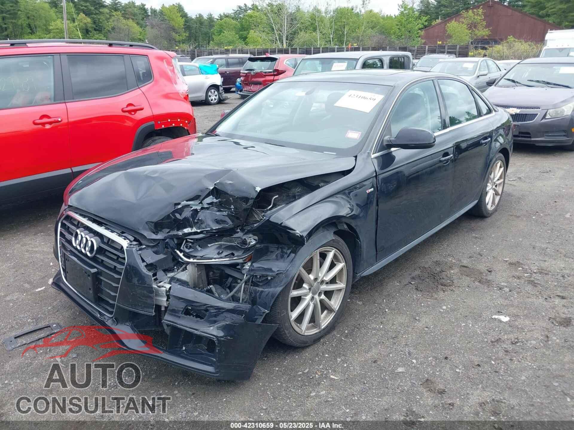 AUDI A4 2016 - WAUBFAFL4GN006456