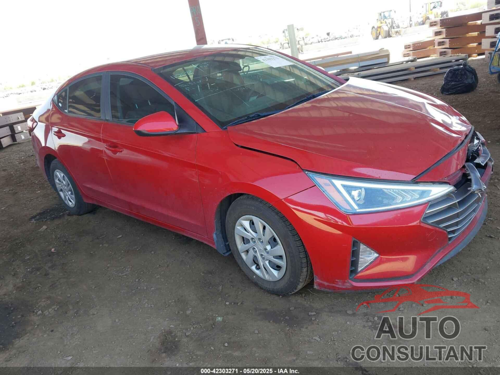 HYUNDAI ELANTRA 2020 - KMHD74LFXLU106260