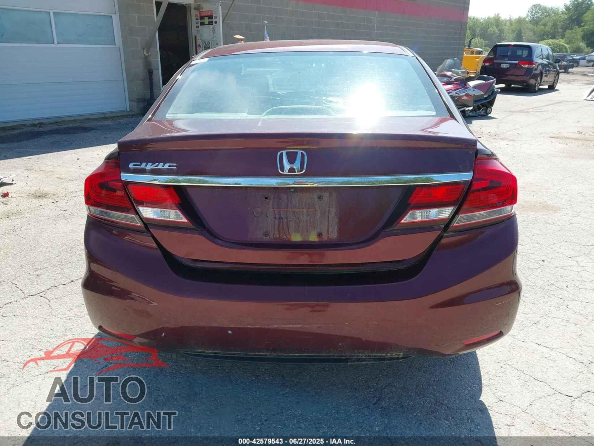 HONDA CIVIC 2014 - 19XFB2F82EE215942