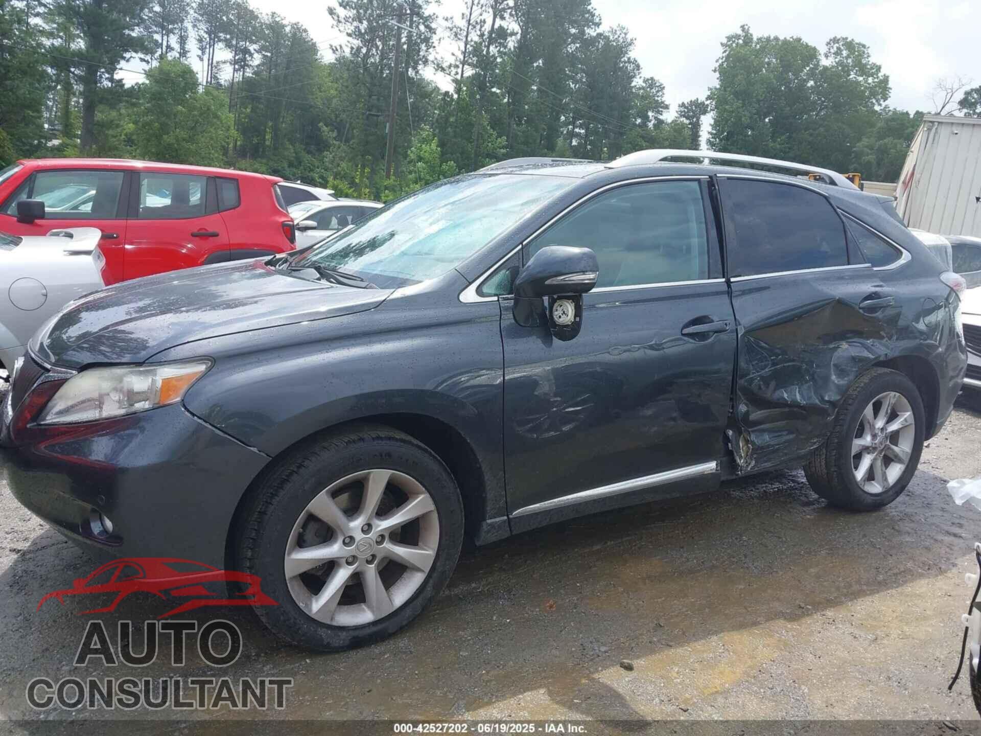 LEXUS RX 350 2011 - 2T2ZK1BA6BC060110
