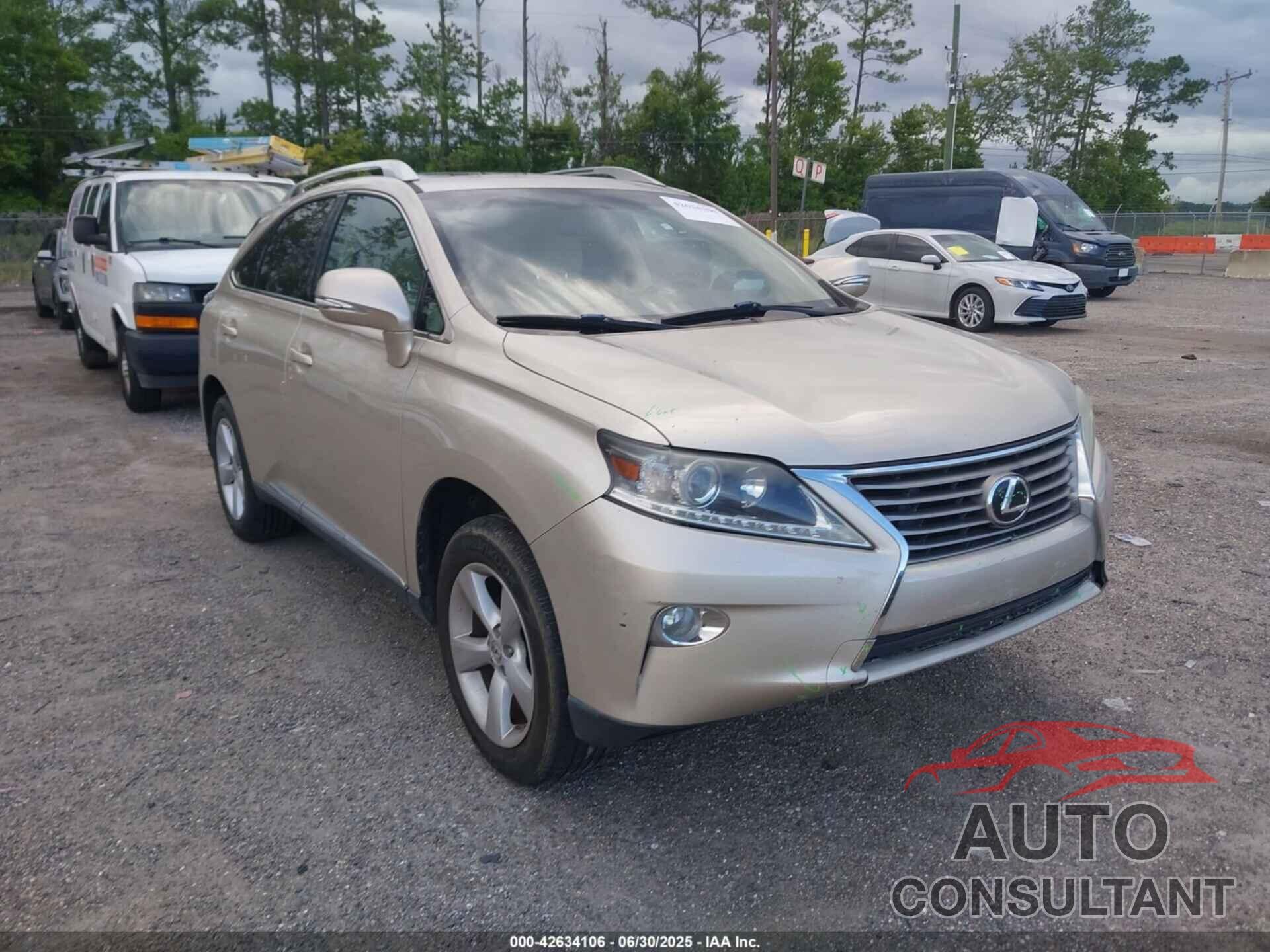 LEXUS RX 350 2014 - 2T2ZK1BA6EC141631