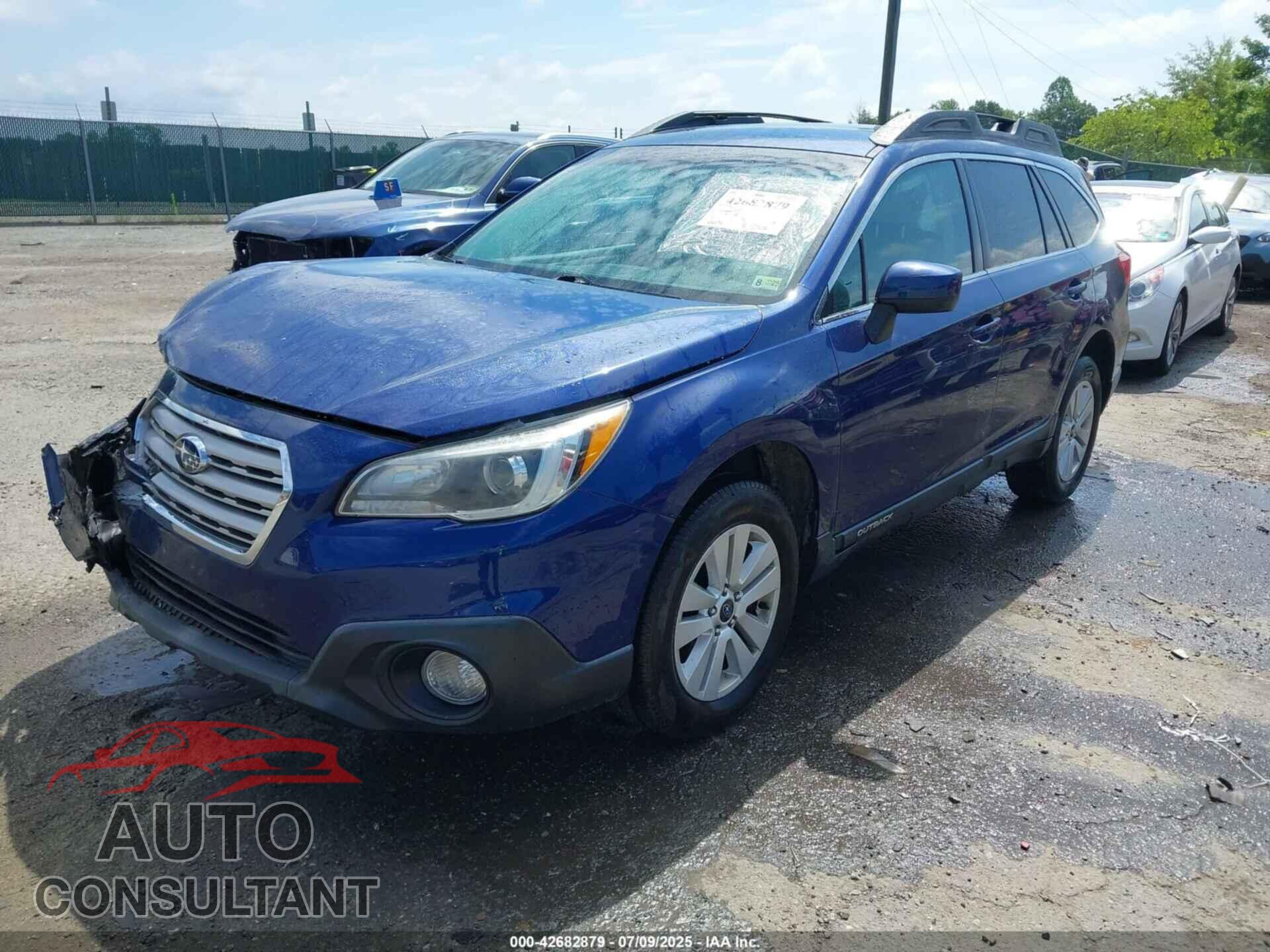 SUBARU OUTBACK 2017 - 4S4BSACC6H3242229