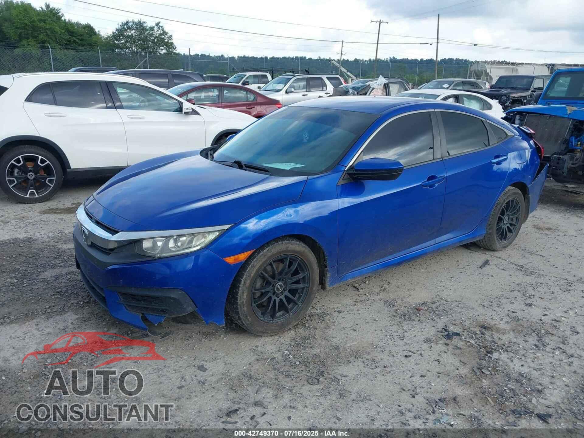 HONDA CIVIC 2017 - 19XFC2F58HE001870