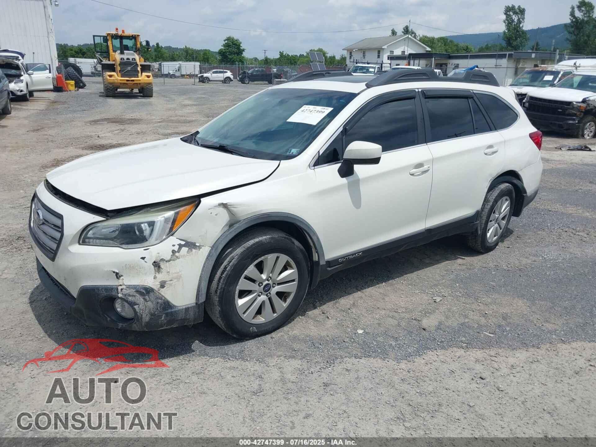 SUBARU OUTBACK 2015 - 4S4BSADC4F3273295