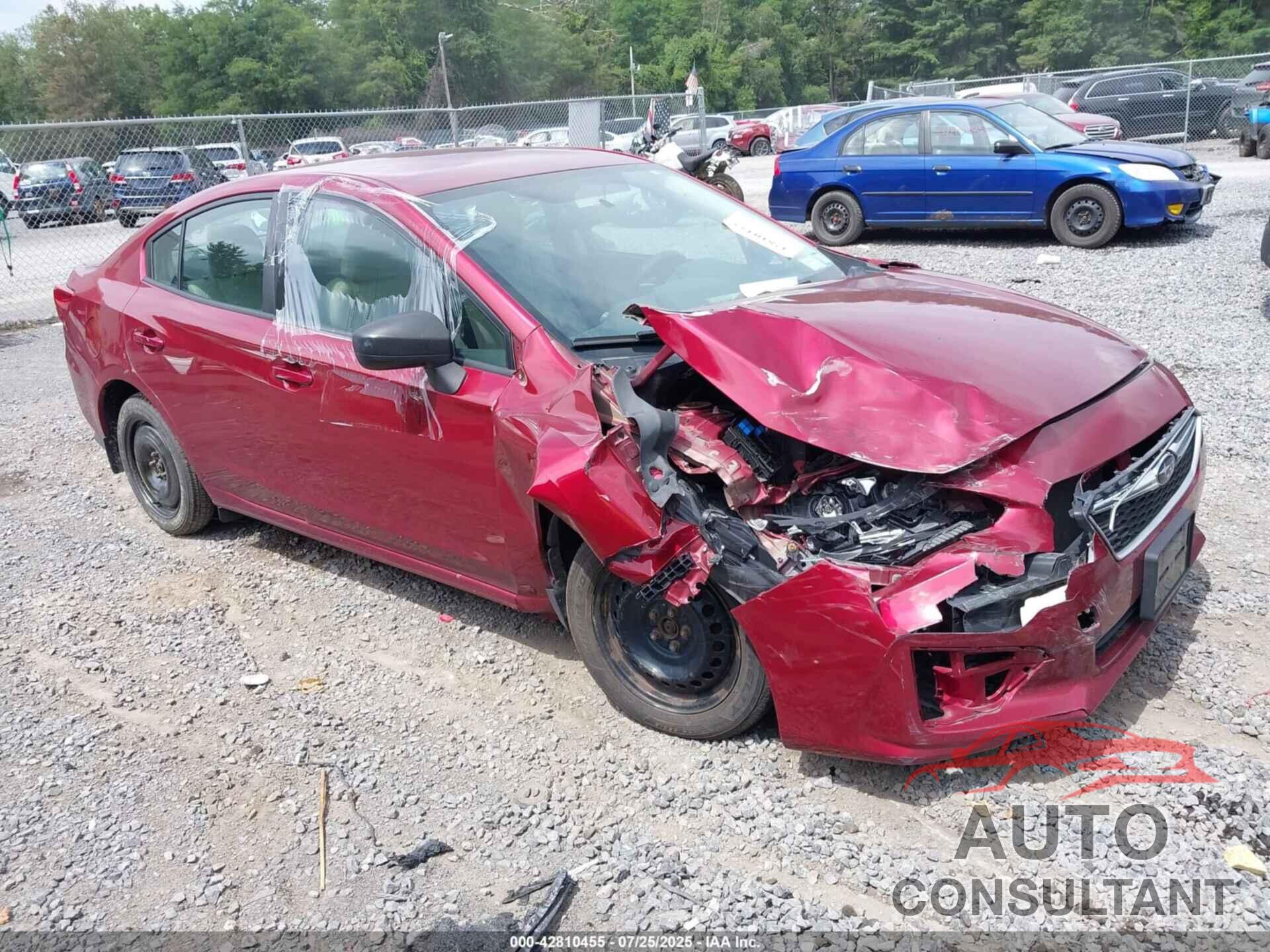 SUBARU IMPREZA 2018 - 4S3GKAA6XJ3620601