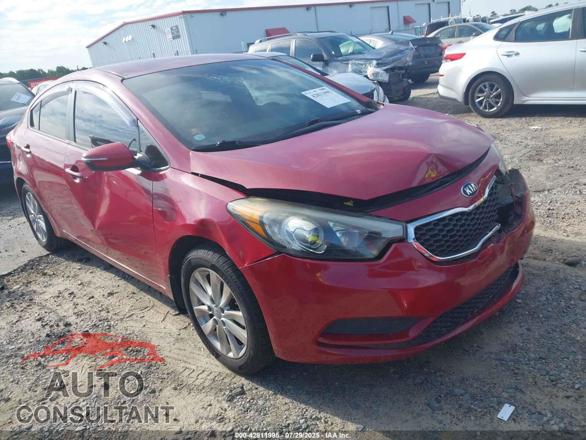 KIA FORTE 2014 - KNAFX4A65E5150368