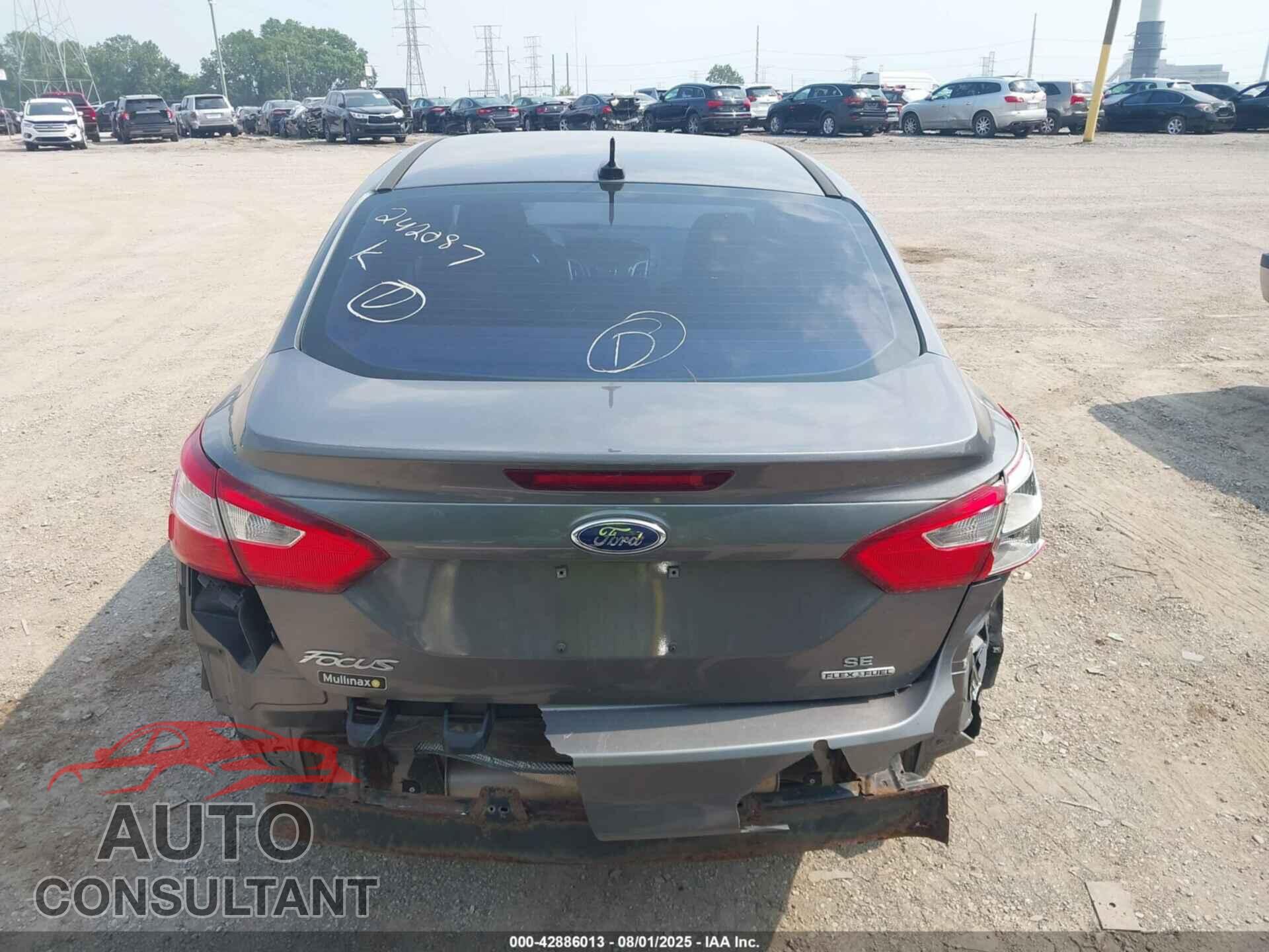 FORD FOCUS 2013 - 1FADP3F25DL242087