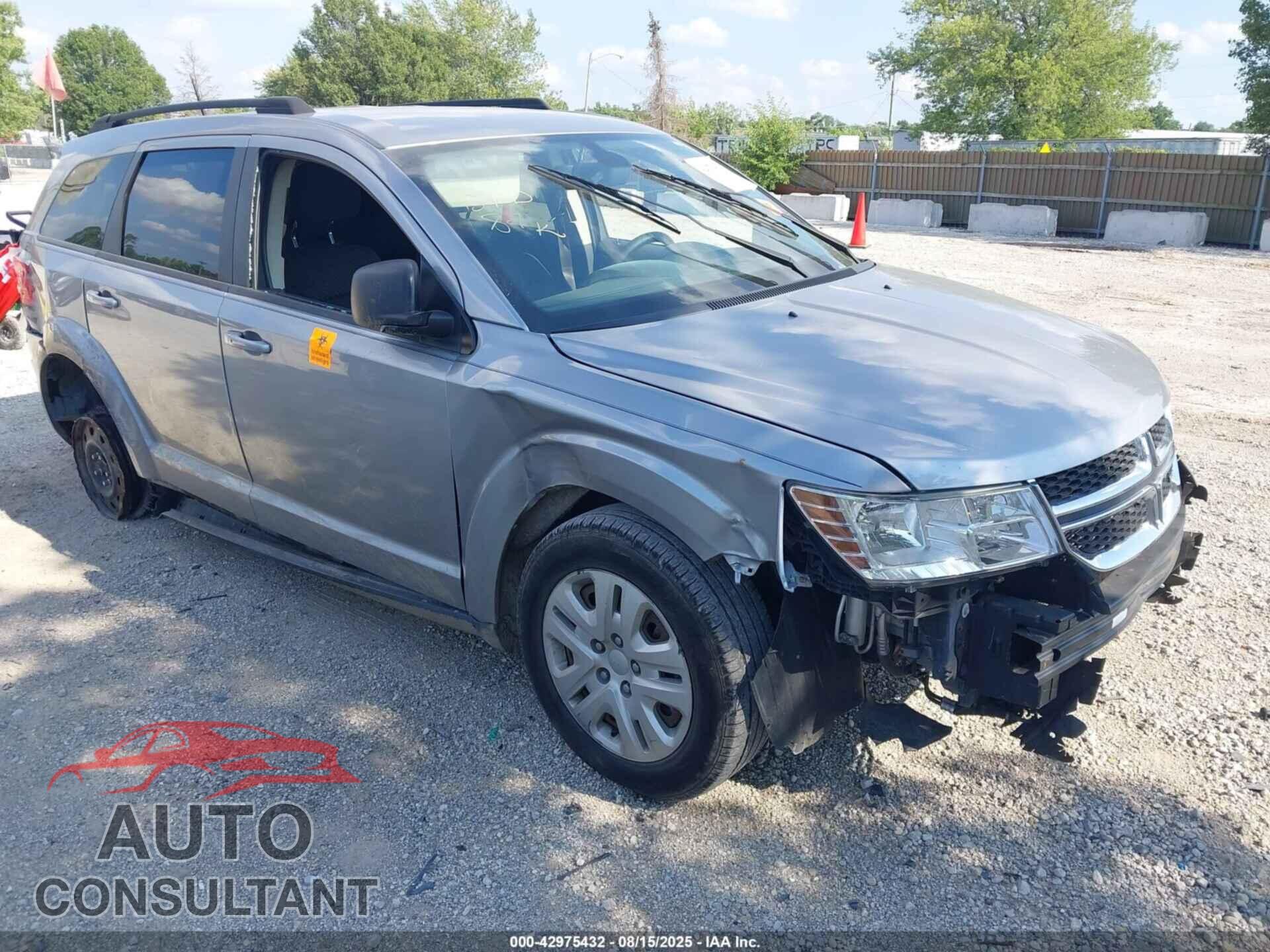 DODGE JOURNEY 2019 - 3C4PDCAB7KT746584