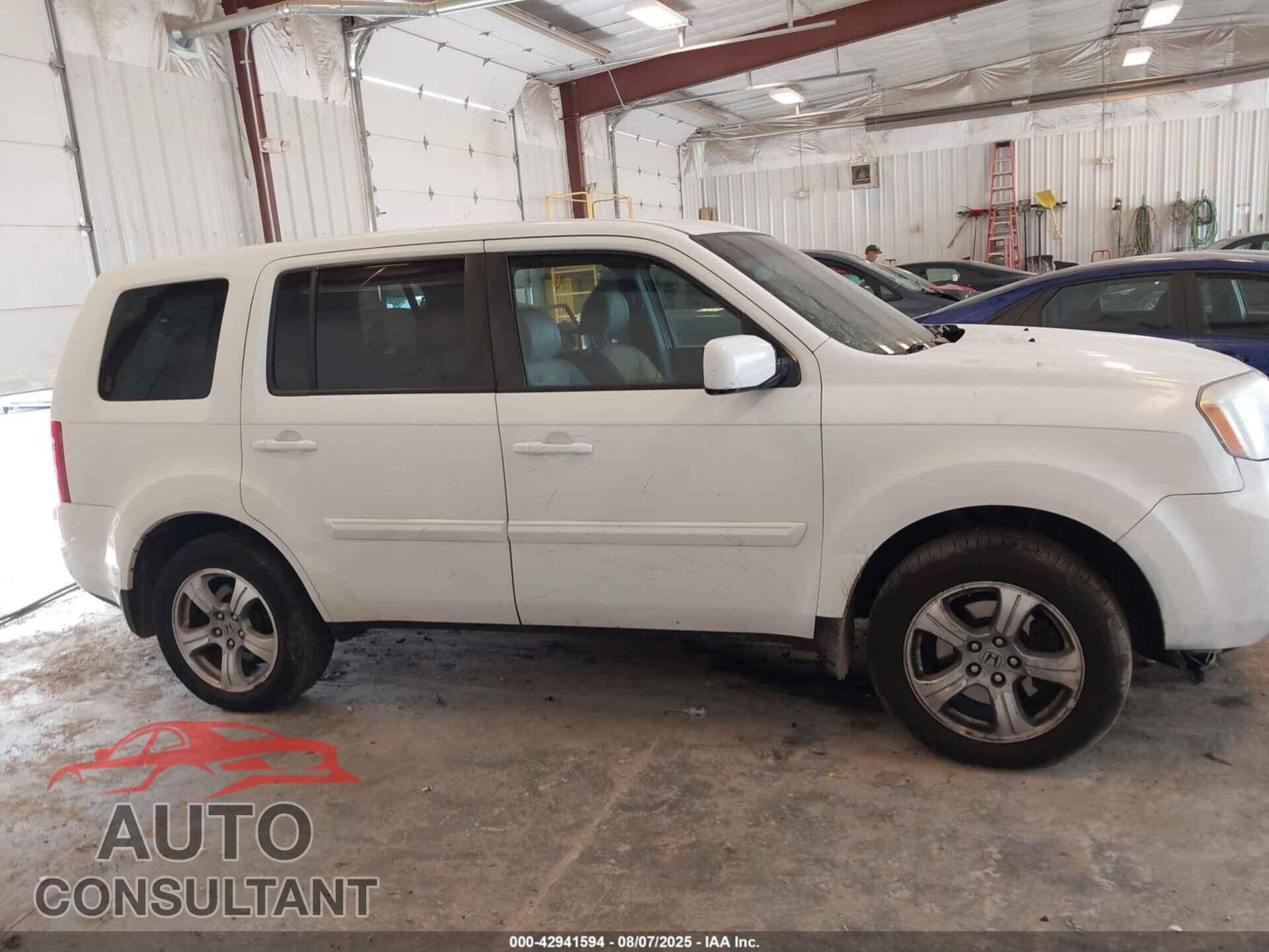 HONDA PILOT 2012 - 5FNYF3H51CB014479