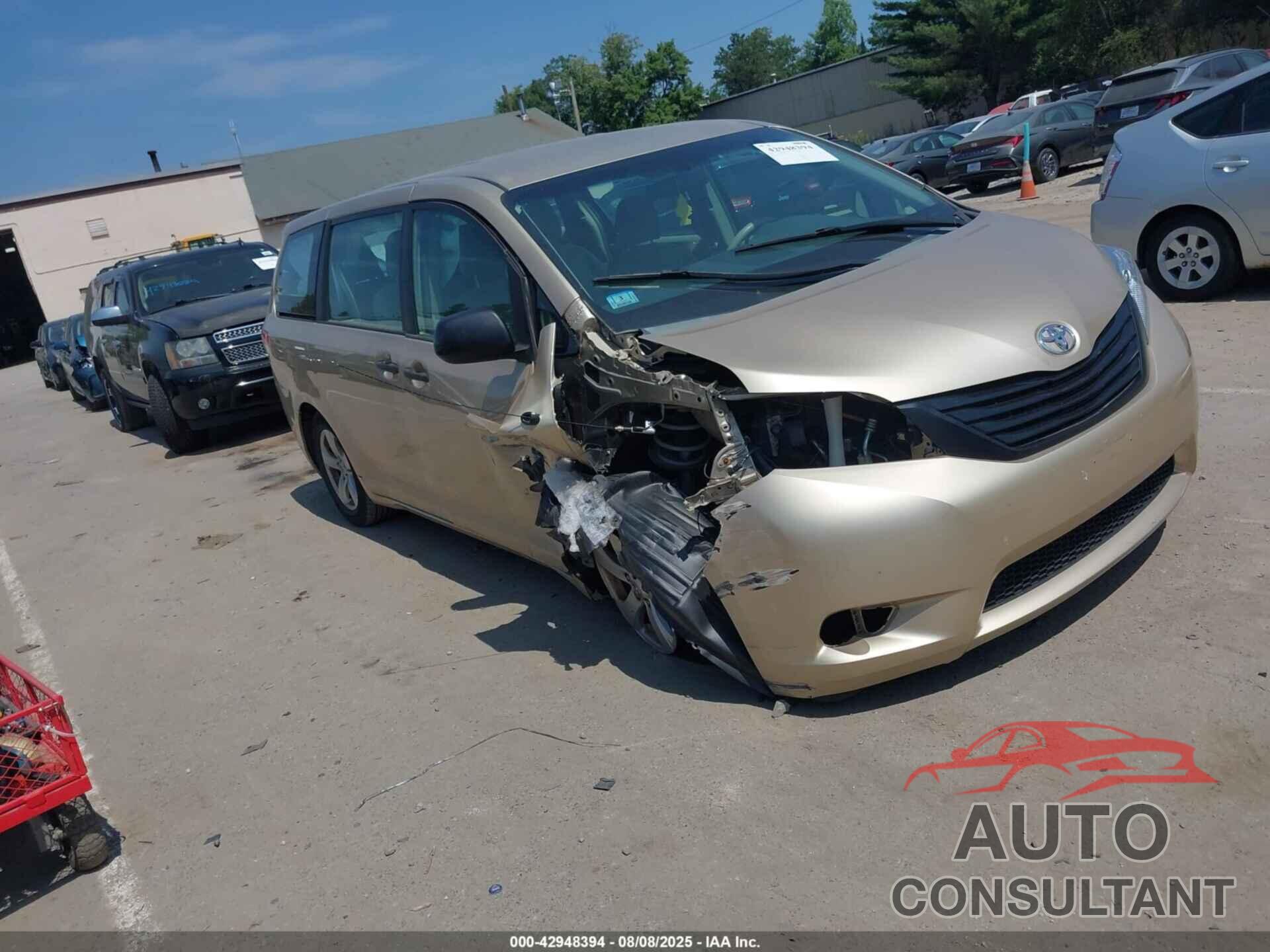 TOYOTA SIENNA 2013 - 5TDZK3DC3DS321573
