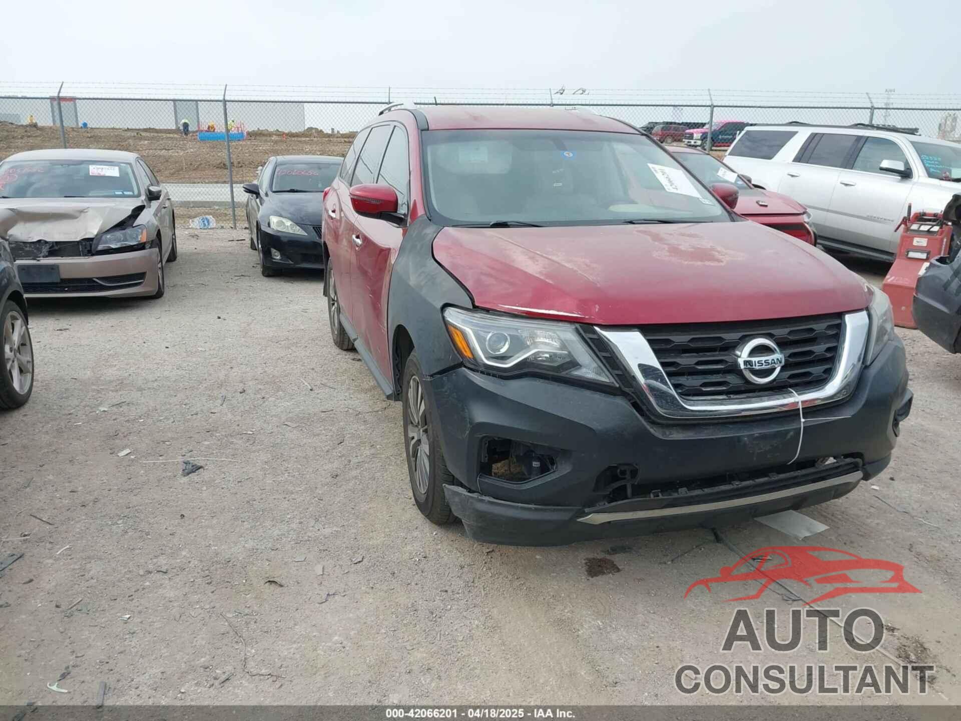 NISSAN PATHFINDER 2017 - 5N1DR2MN4HC633356