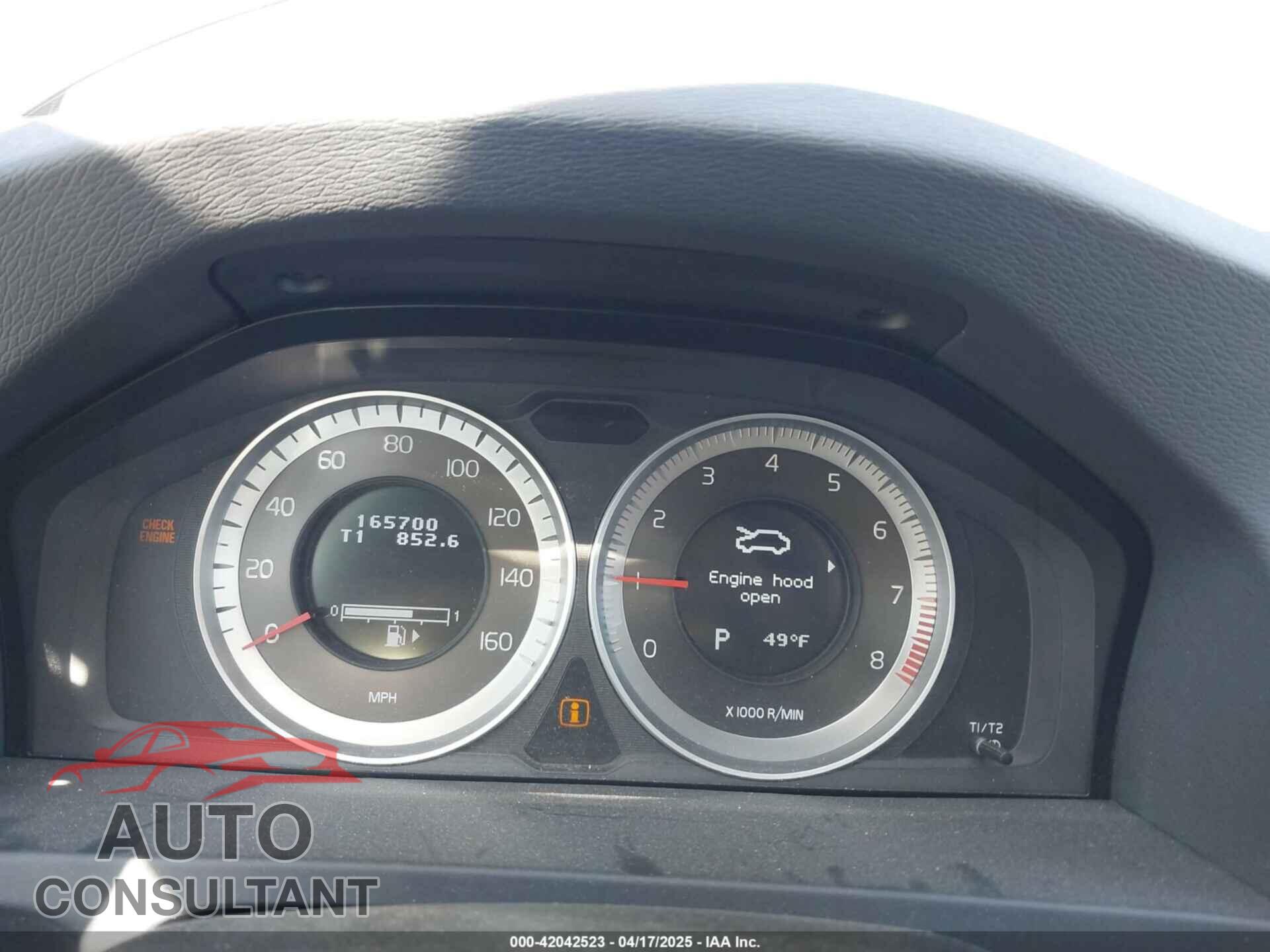 VOLVO S60 2013 - YV1612FS5D1202290