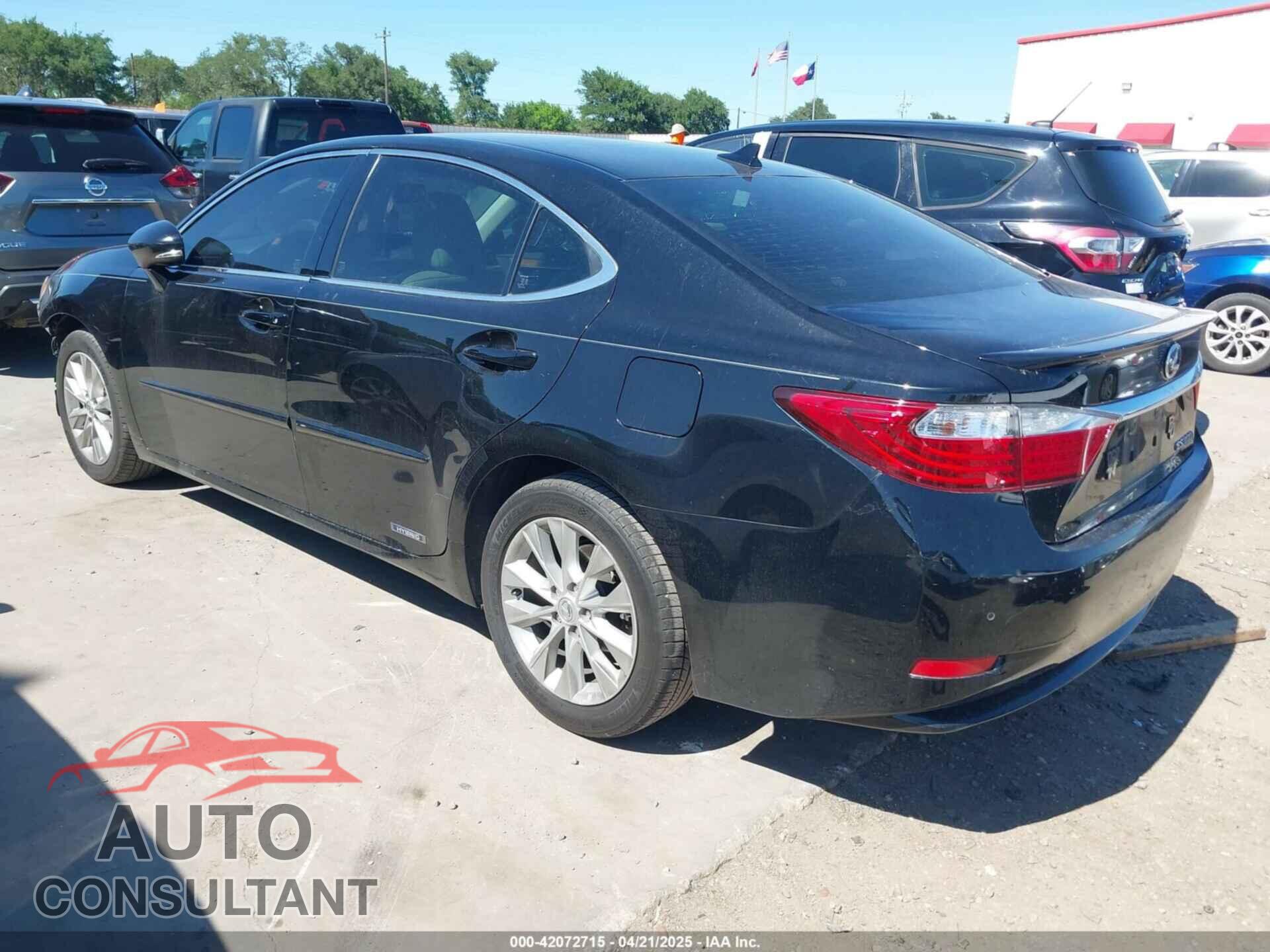 LEXUS ES 300H 2014 - JTHBW1GG5E2053304
