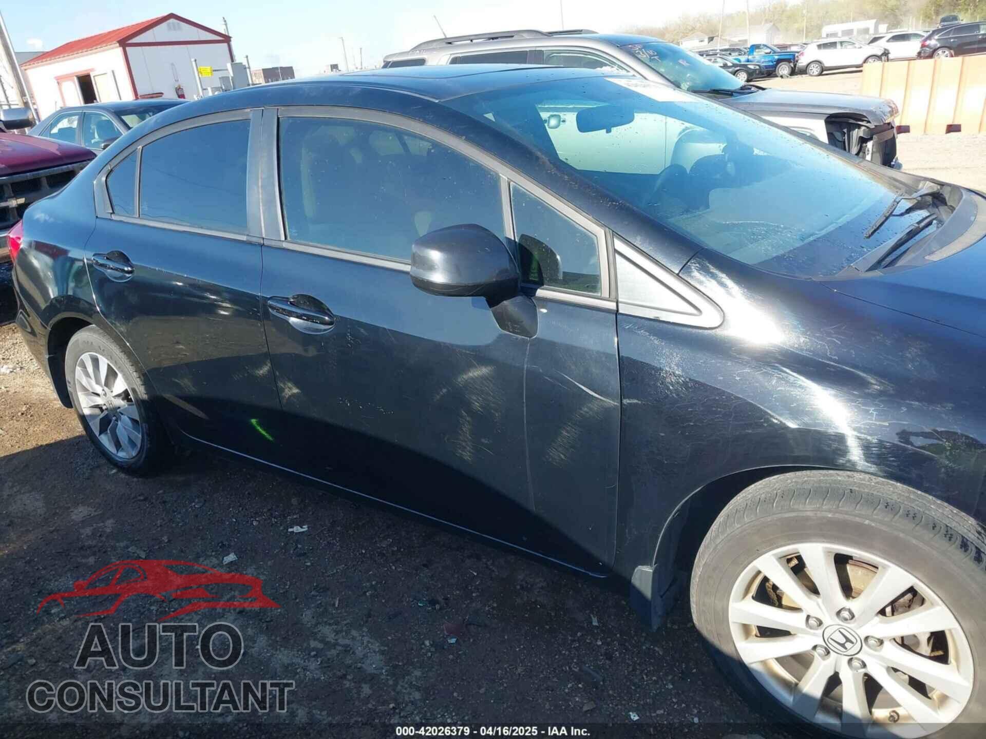 HONDA CIVIC 2012 - 2HGFB2F86CH500341