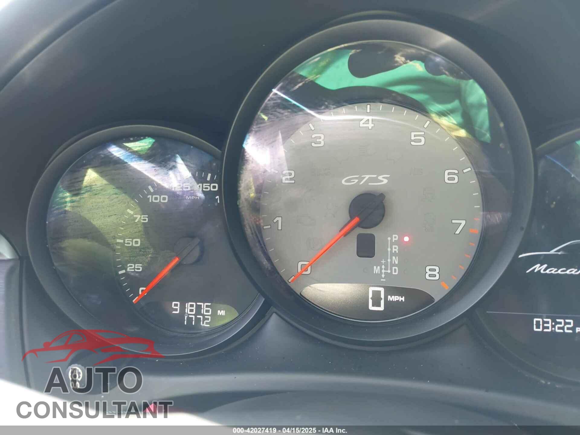 PORSCHE MACAN 2018 - WP1AG2A54JLB62881