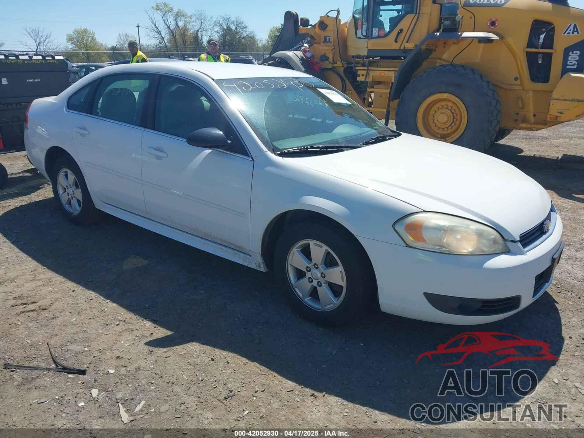 CHEVROLET IMPALA 2011 - 2G1WG5EK1B1293260