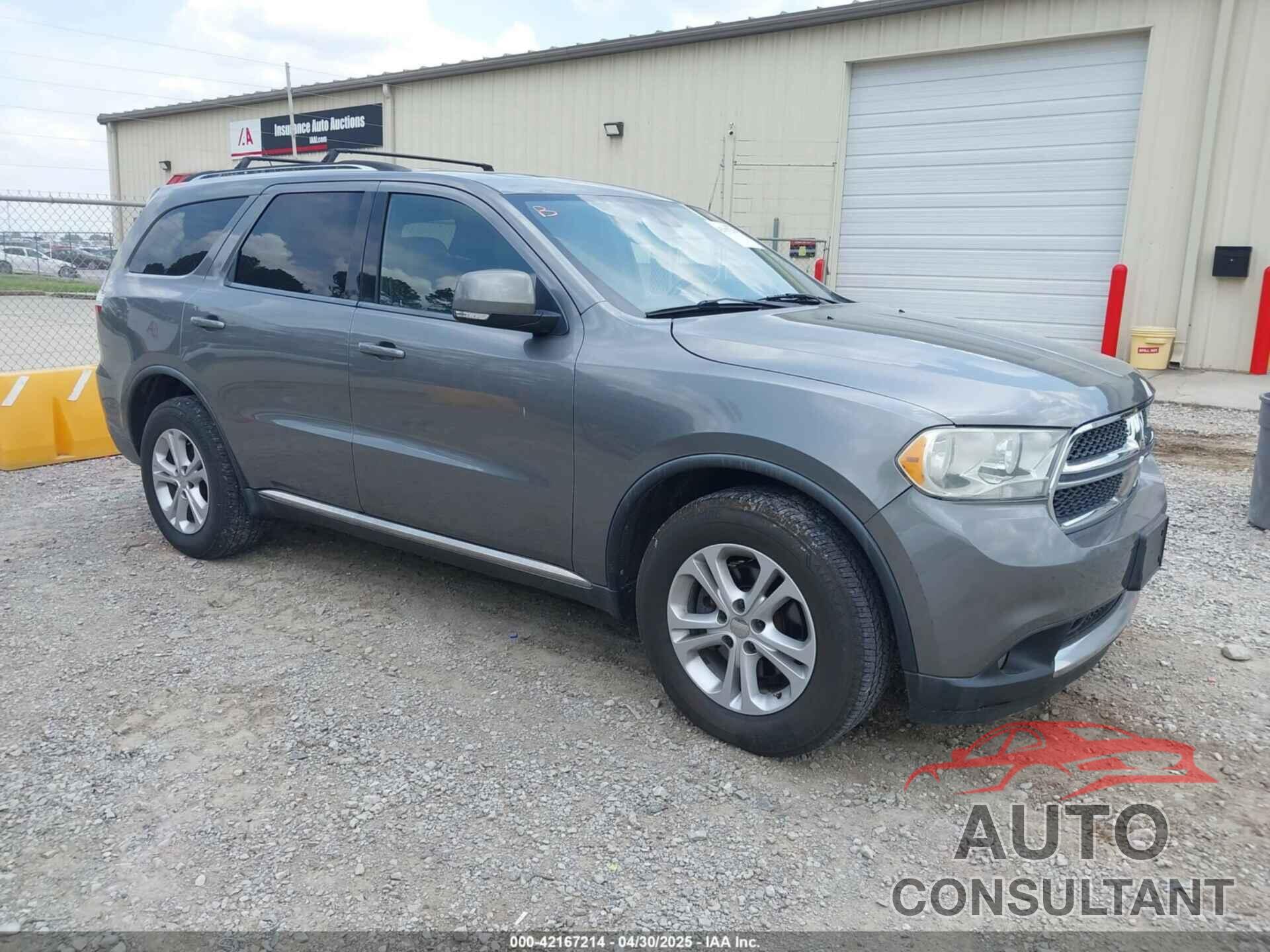 DODGE DURANGO 2012 - 1C4RDJDG7CC112628