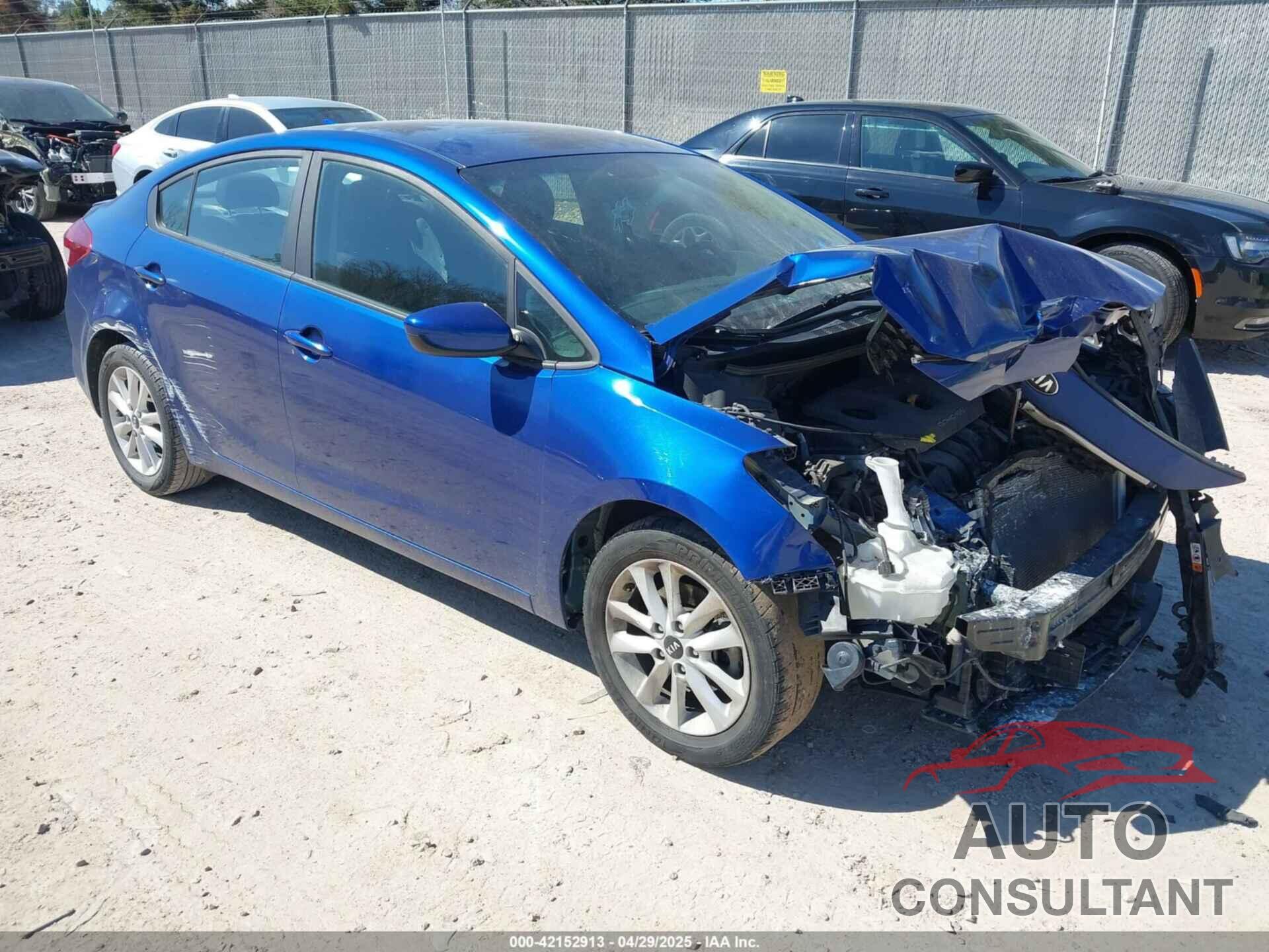 KIA FORTE 2017 - 3KPFL4A72HE109664