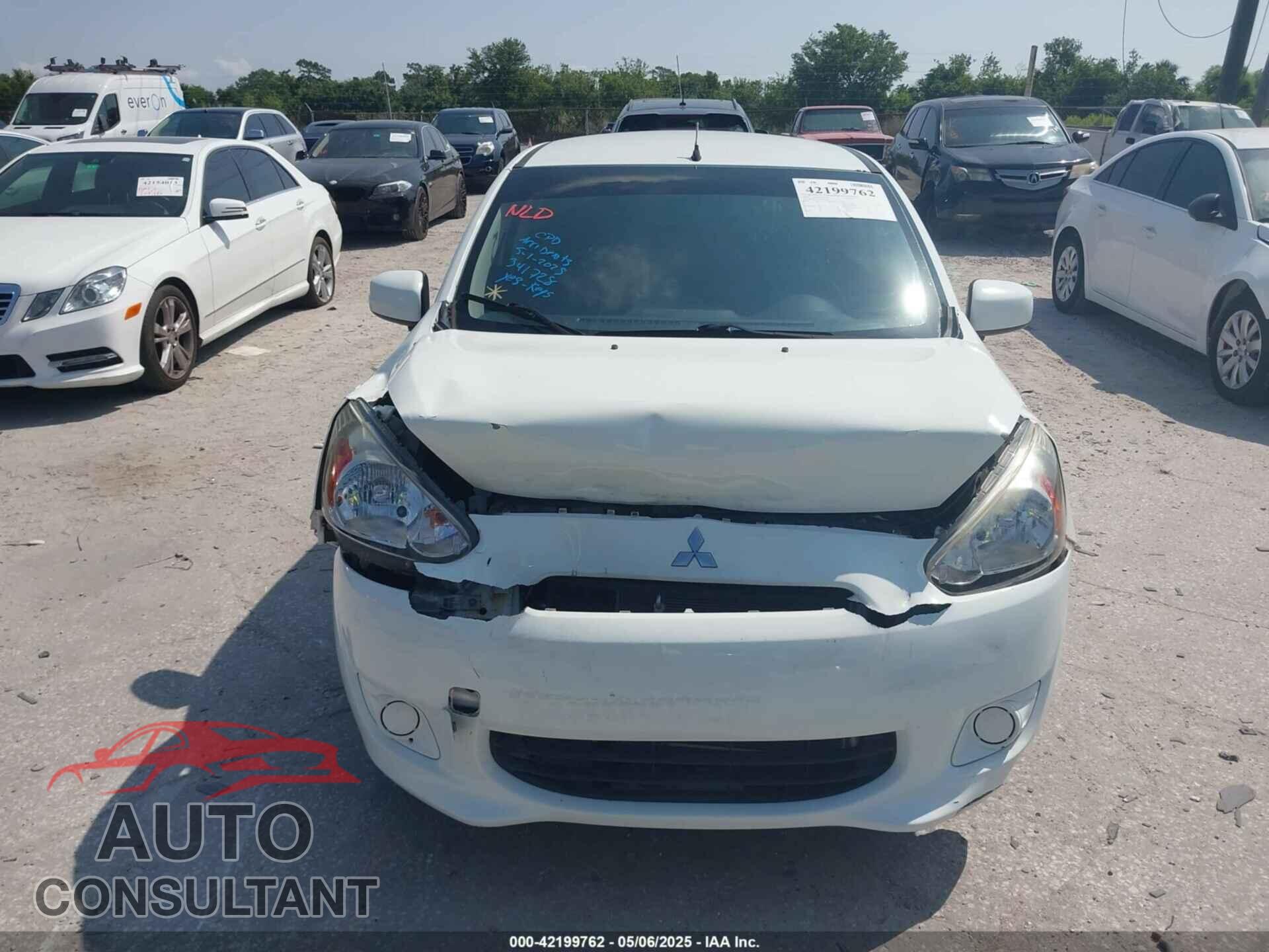MITSUBISHI MIRAGE 2014 - ML32A3HJ6EH008894