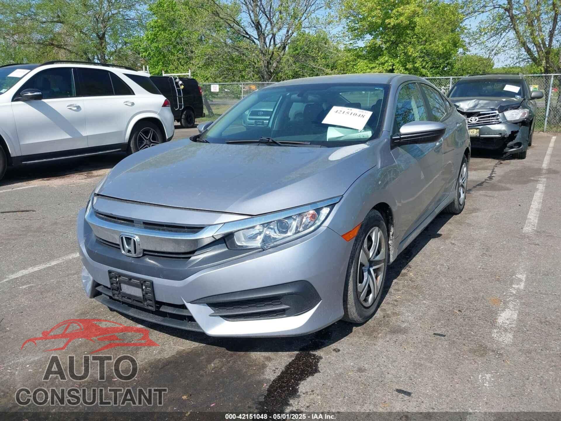 HONDA CIVIC 2016 - 19XFC2F58GE216602