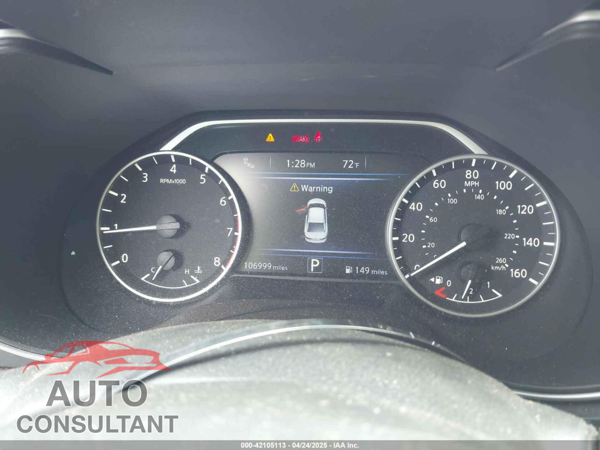 NISSAN MAXIMA 2017 - 1N4AA6AP4HC448967