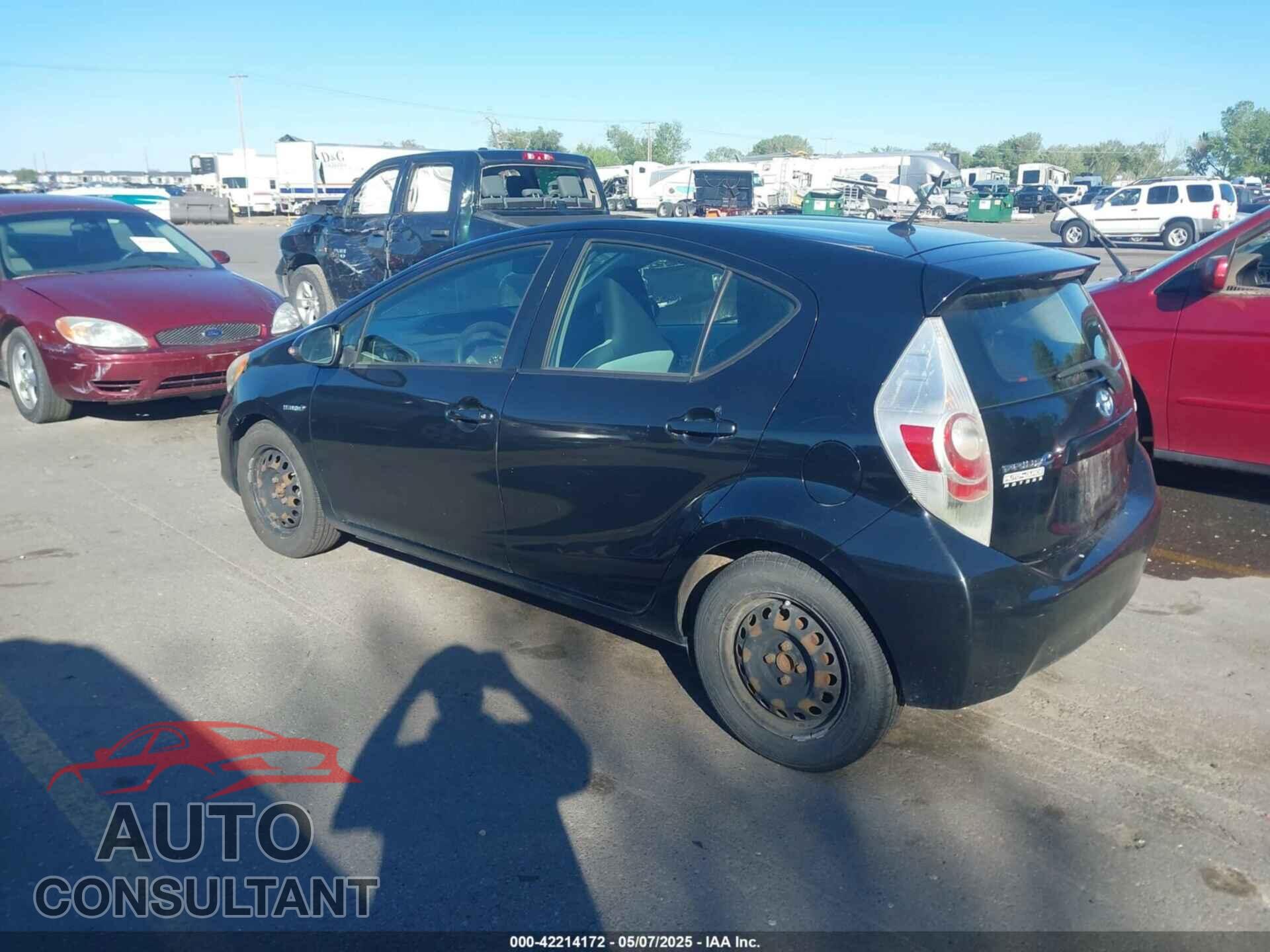 TOYOTA PRIUS C 2013 - JTDKDTB34D1550078