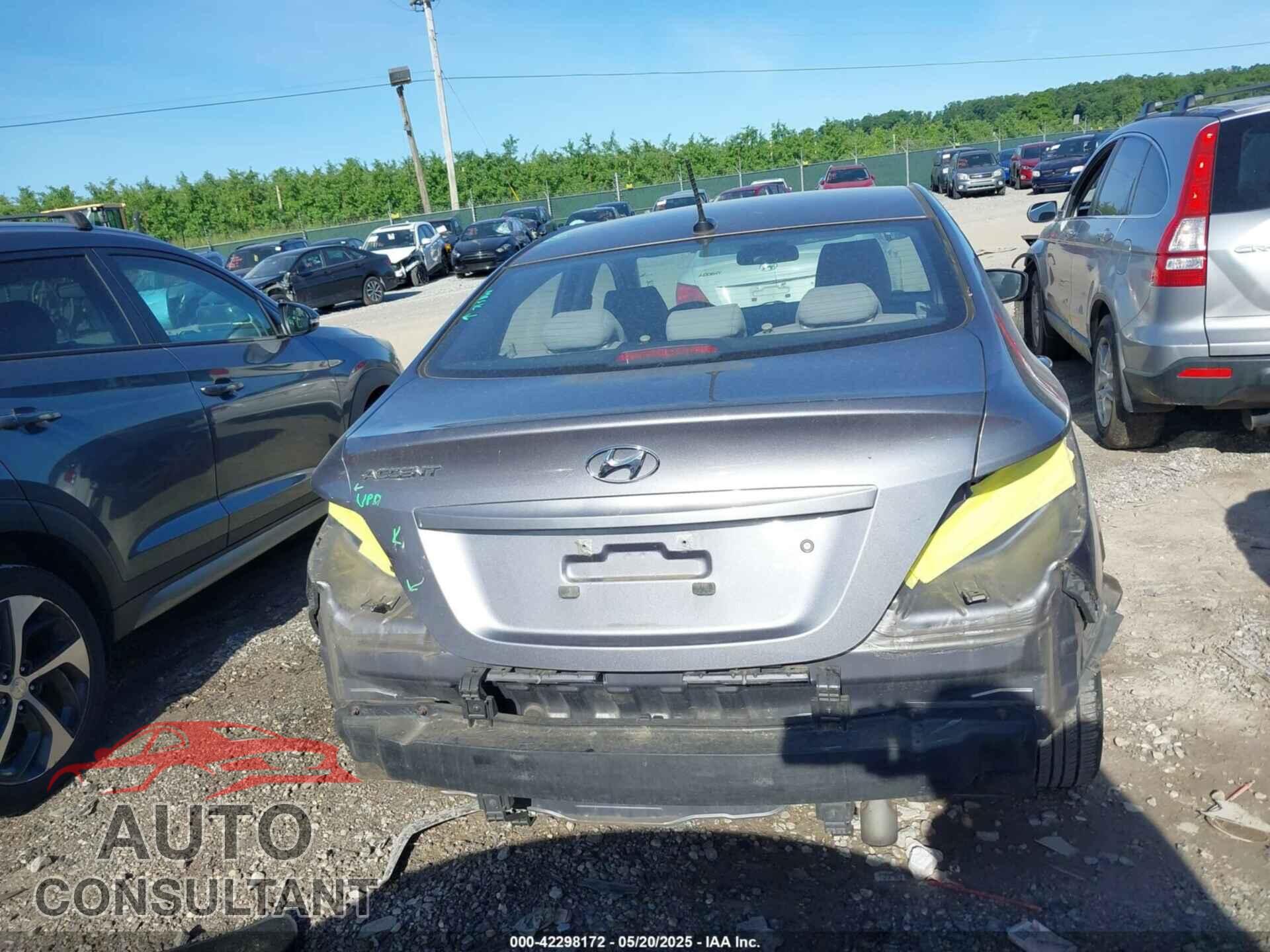 HYUNDAI ACCENT 2014 - KMHCU4AE3EU590273