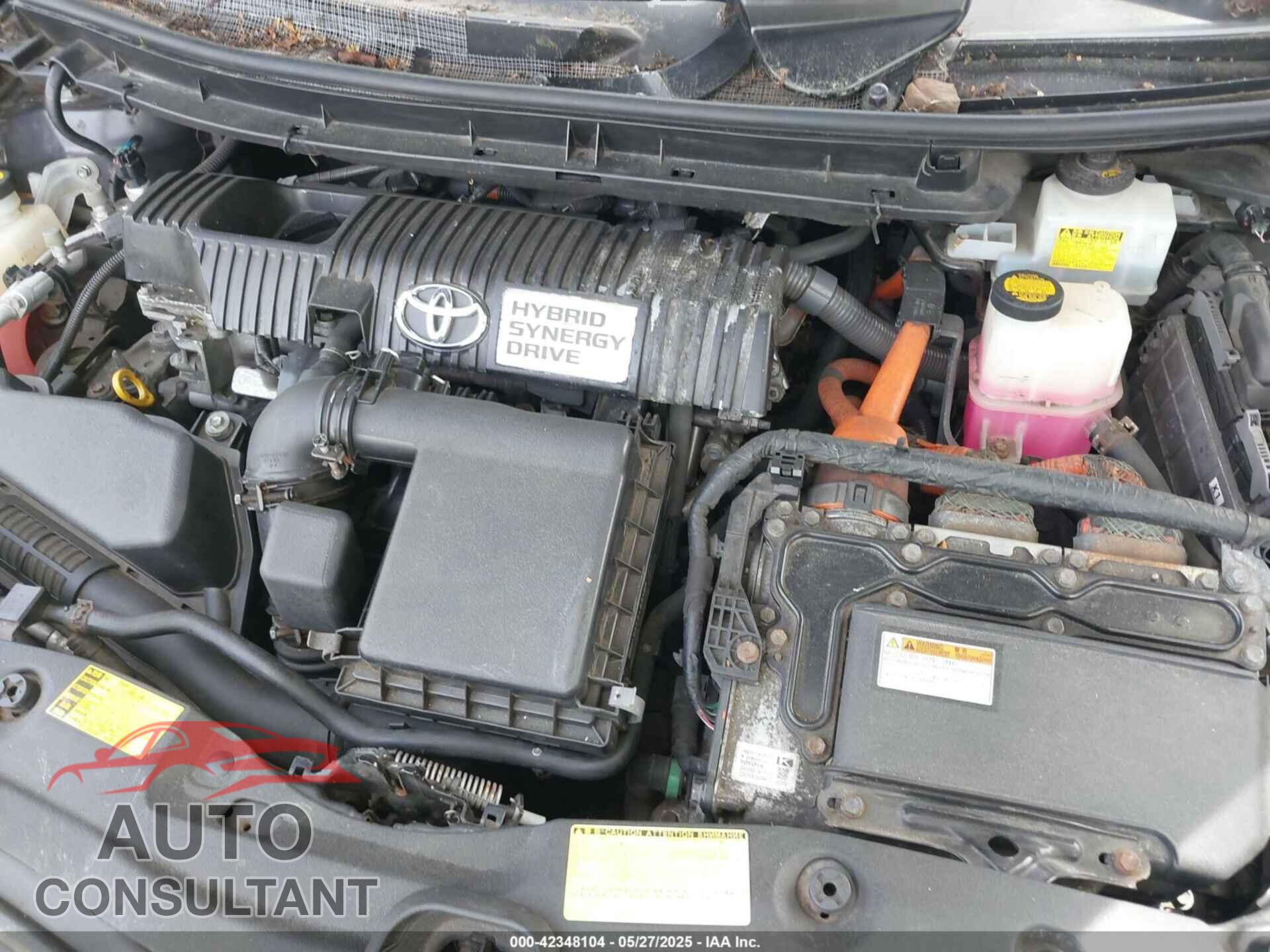 TOYOTA PRIUS 2013 - JTDKN3DU5D5578273