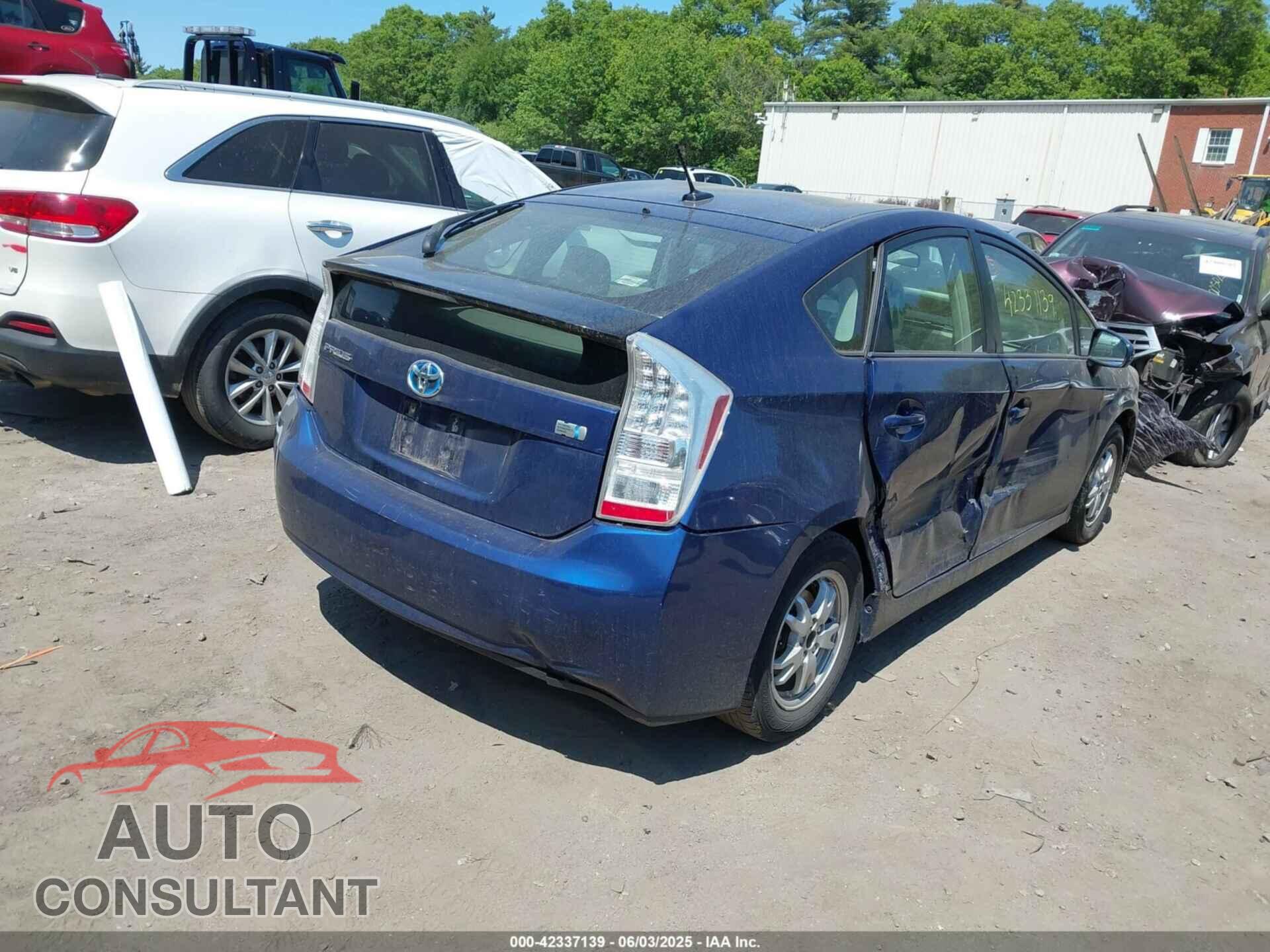 TOYOTA PRIUS 2010 - JTDKN3DU0A5072801