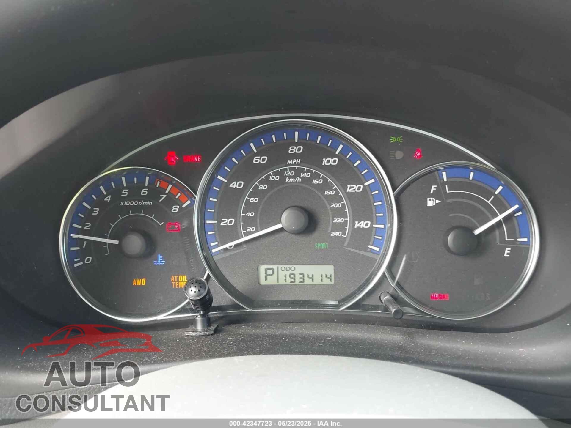 SUBARU FORESTER 2011 - JF2SHBBC7BH713665