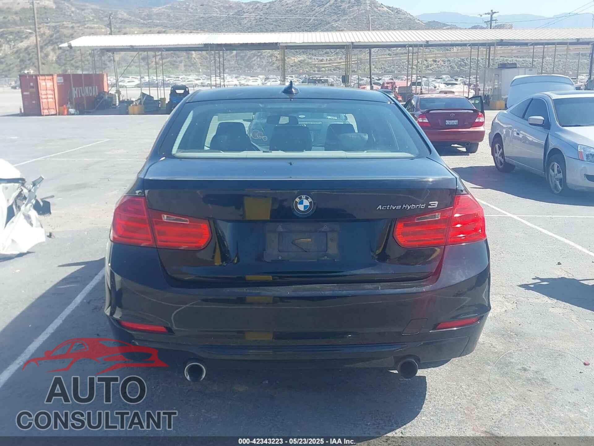 BMW ACTIVEHYBRID 3 2014 - WBA3F9C55EF484594