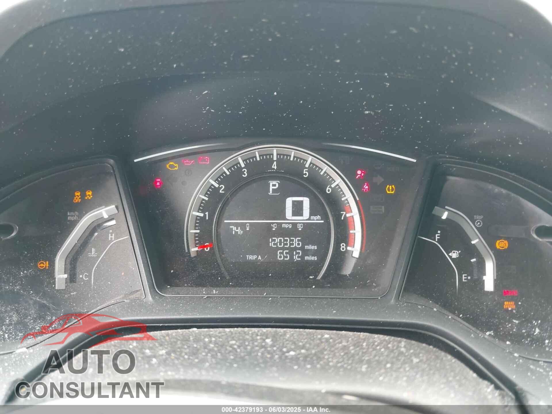 HONDA CIVIC 2016 - 19XFC2F51GE214206