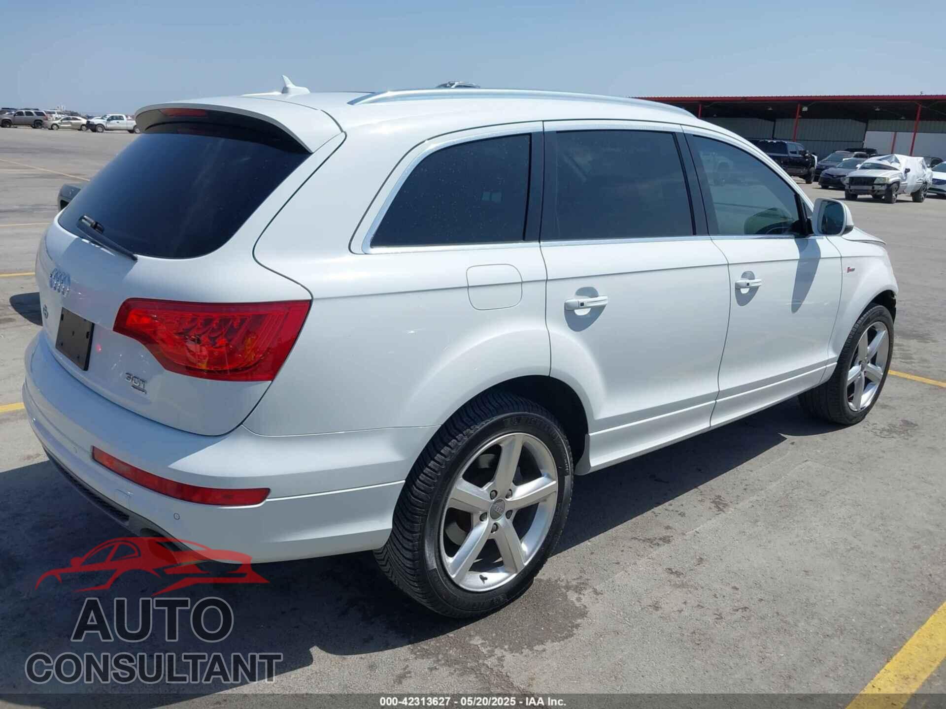 AUDI Q7 2015 - WA1DGAFE5FD028605