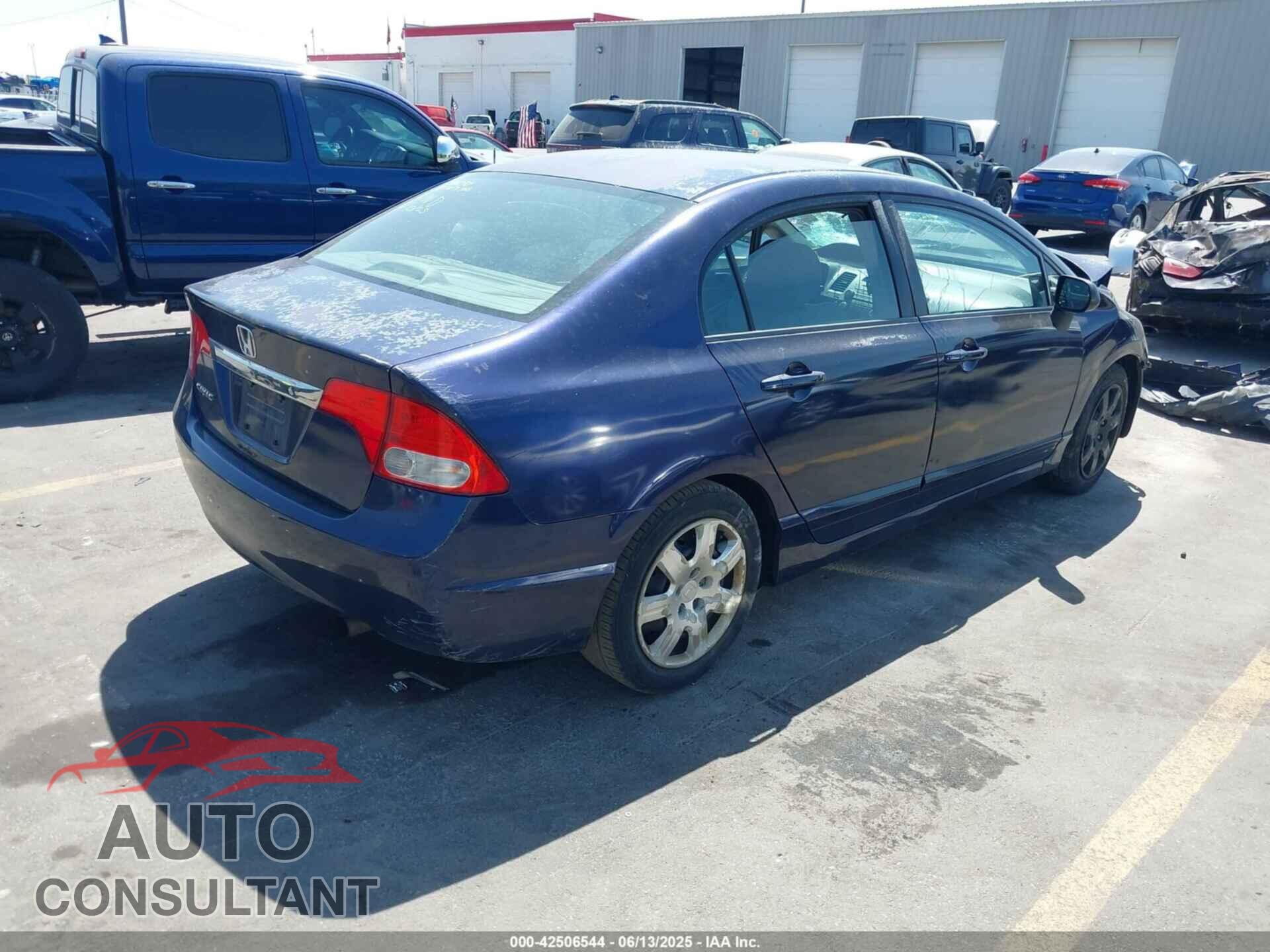HONDA CIVIC 2011 - 2HGFA1F58BH546304