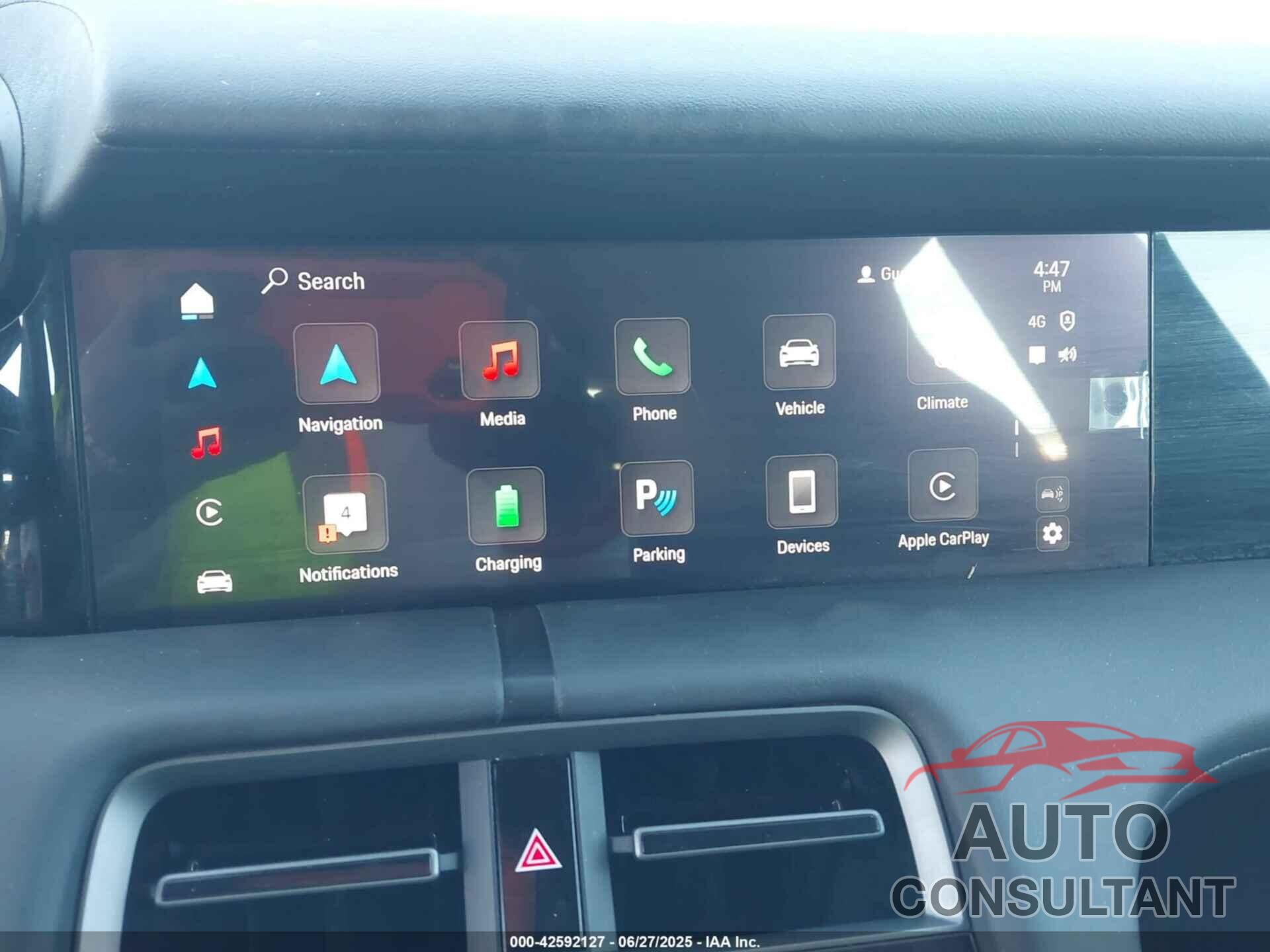 PORSCHE TAYCAN 2025 - WP0AA2Y18SSA10392