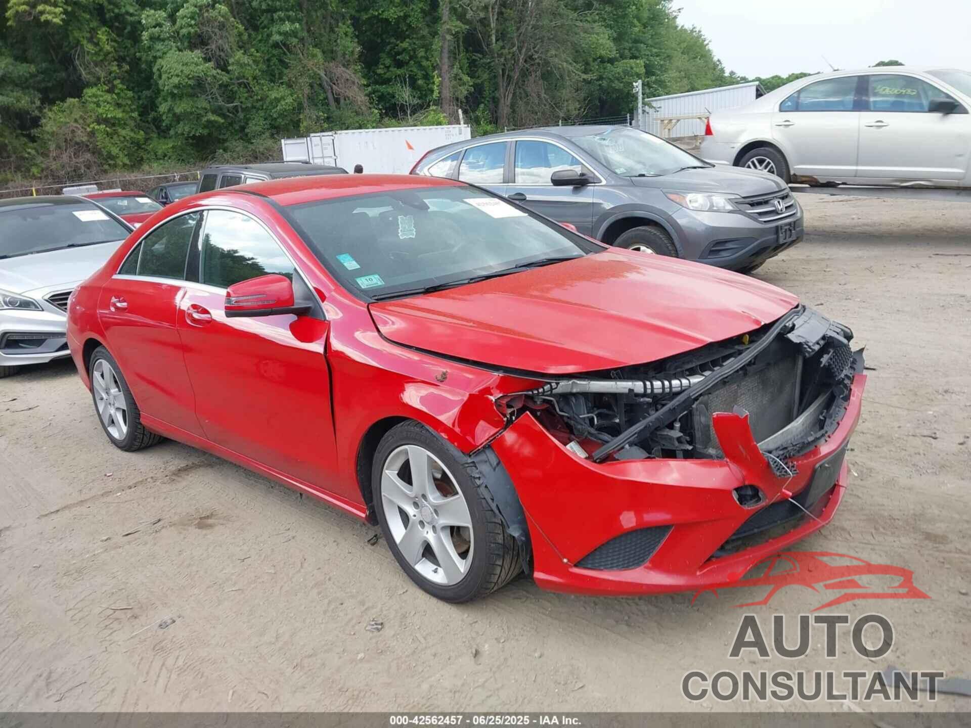 MERCEDES-BENZ CLA 250 2016 - WDDSJ4GB2GN305457