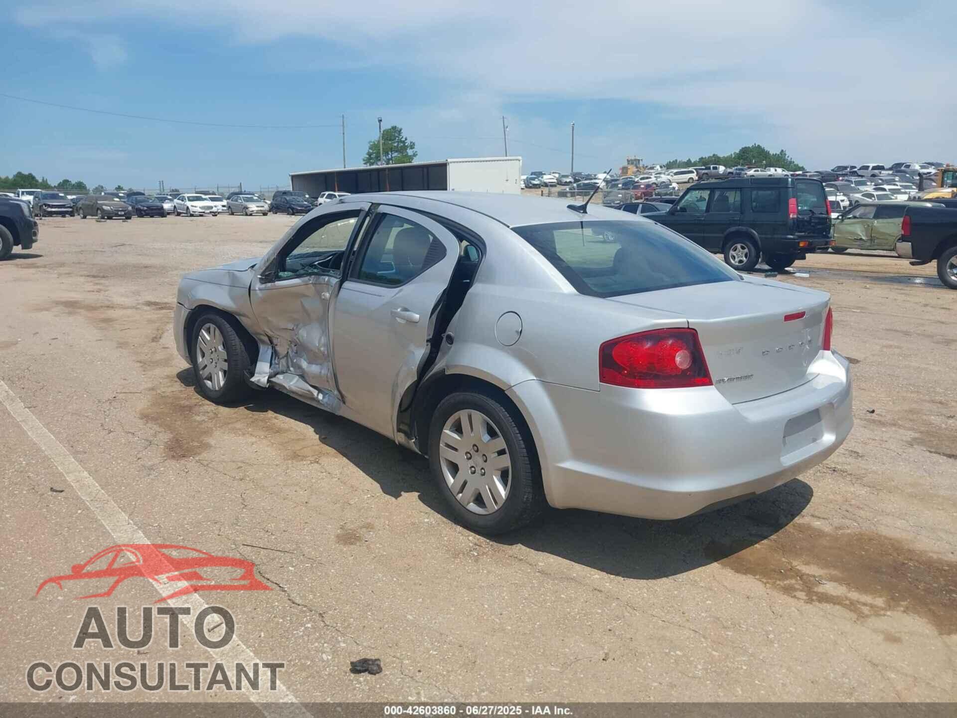 DODGE AVENGER 2011 - 1B3BD4FB6BN541672