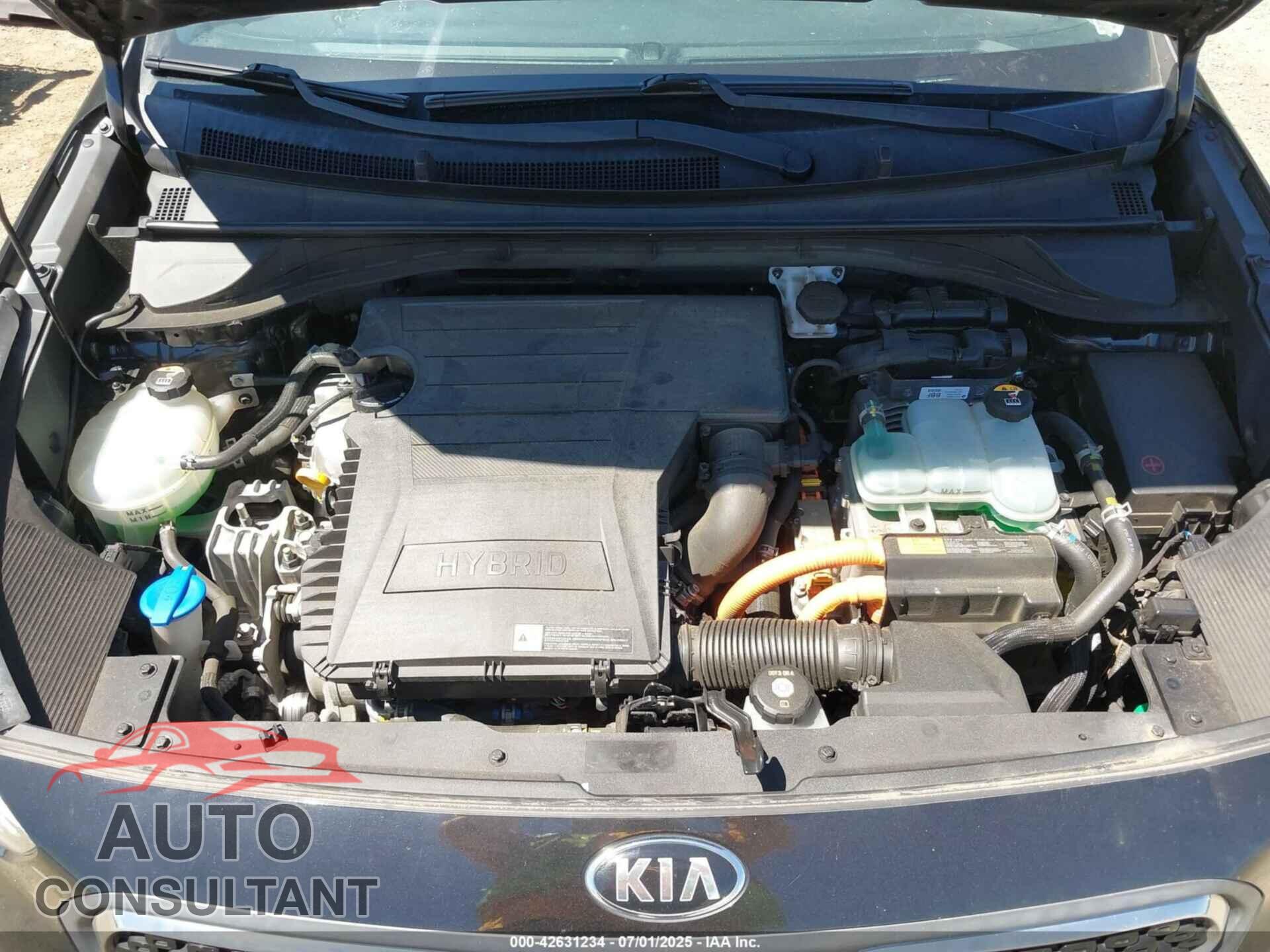KIA NIRO 2017 - KNDCC3LC8H5053202