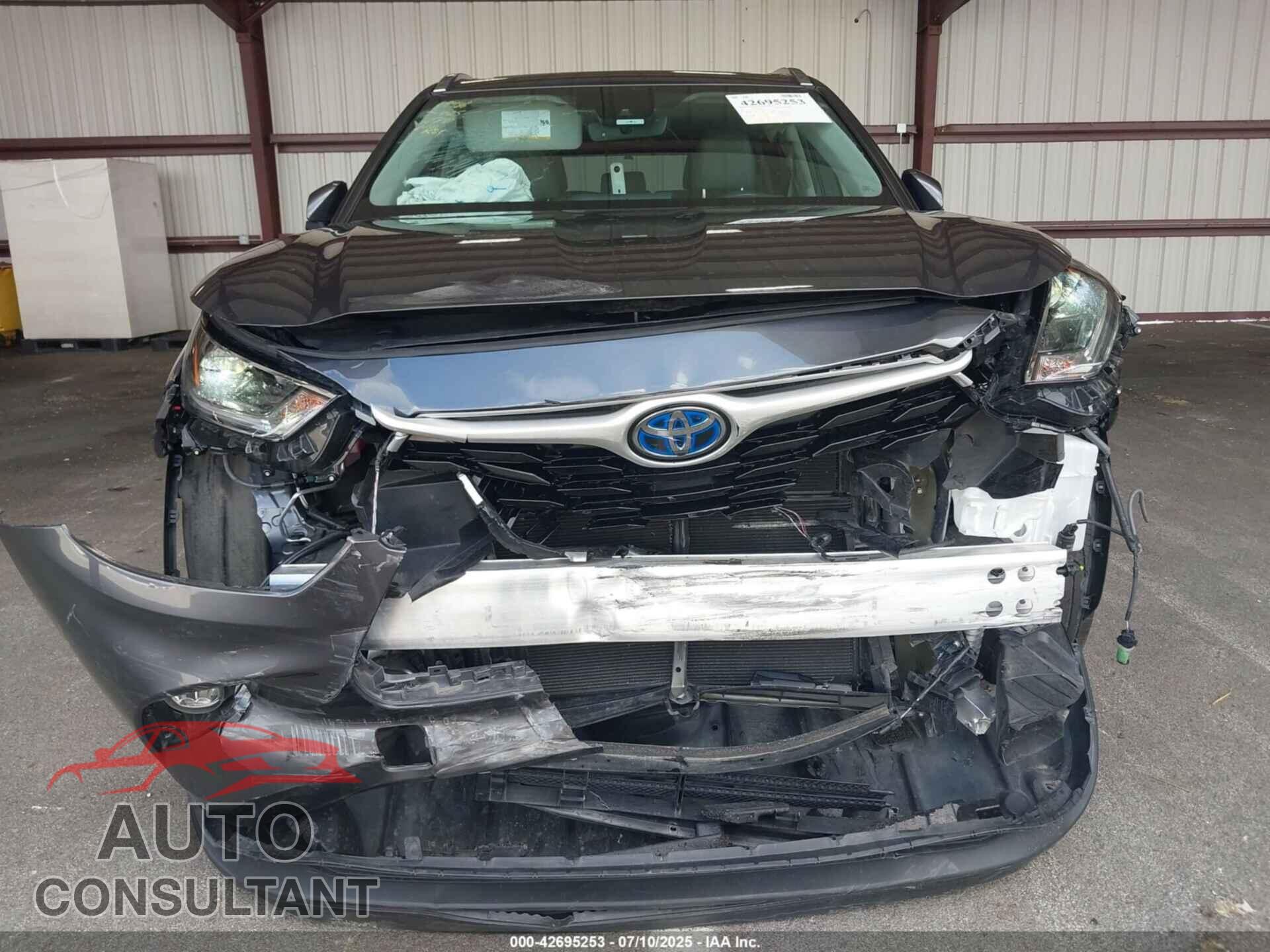 TOYOTA HIGHLANDER 2021 - 5TDHBRCH8MS522672